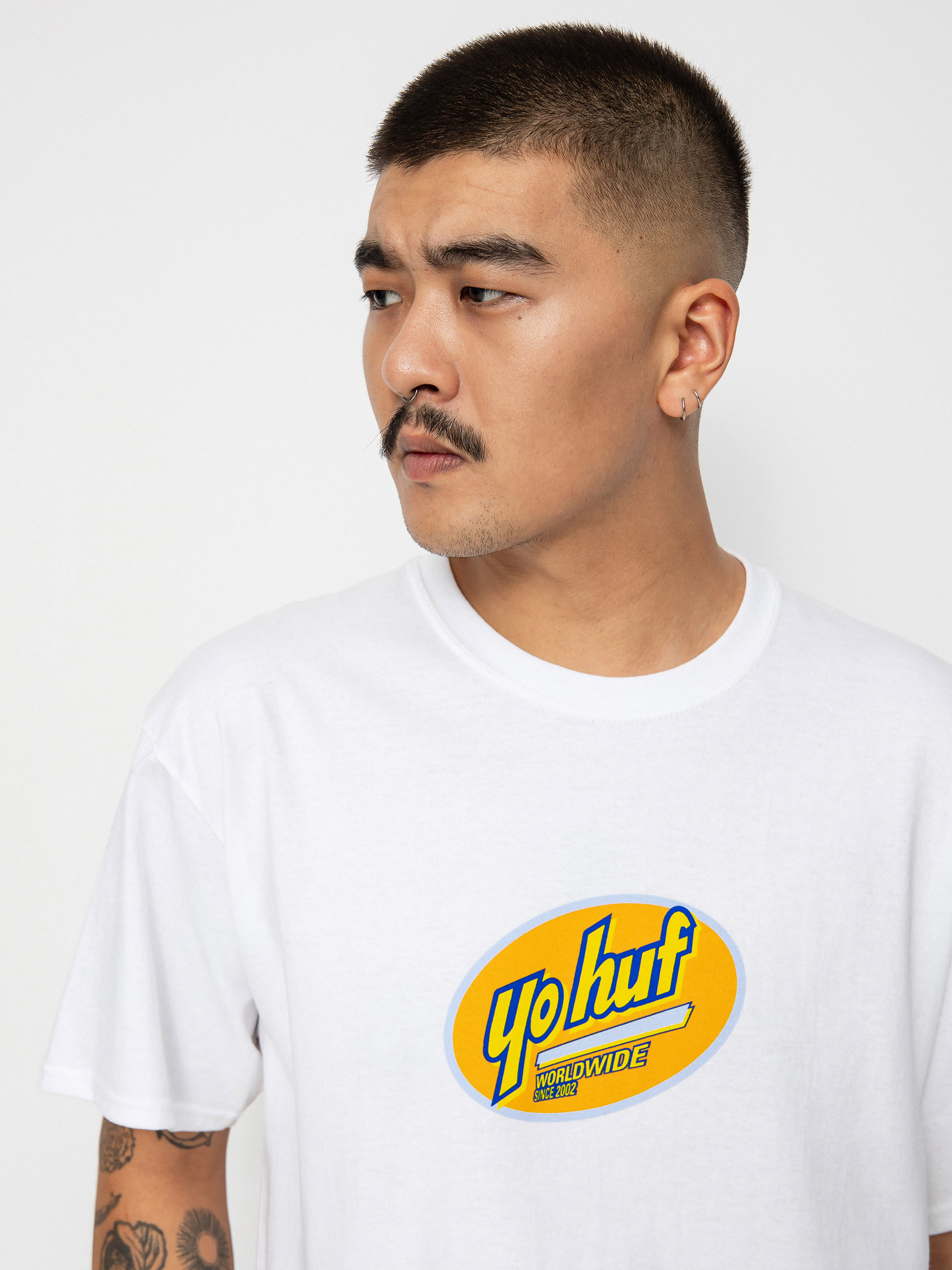 T-shirt HUF Yo Huf (white)