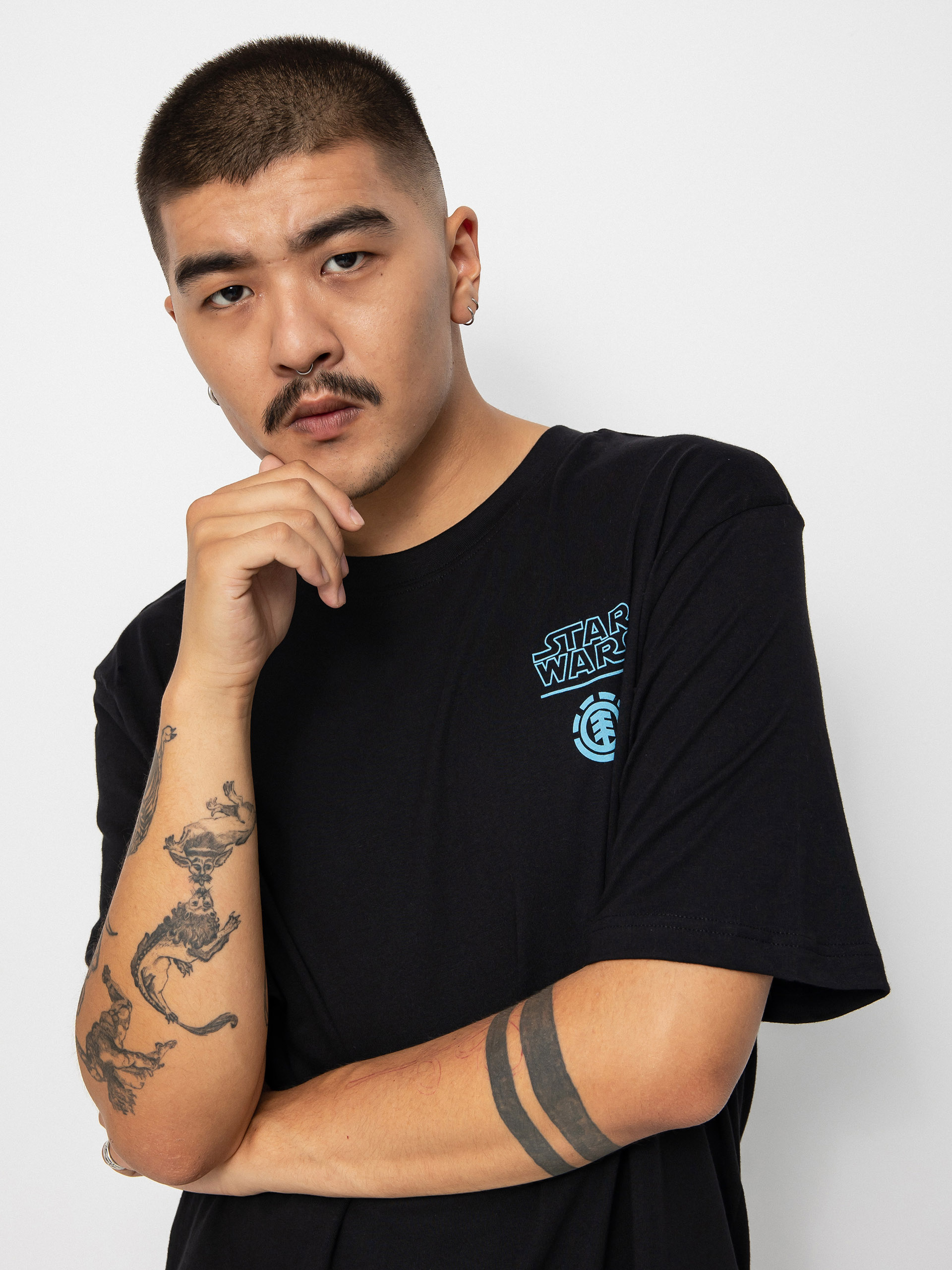 T-shirt Element Swxe Galaxy (flint black)
