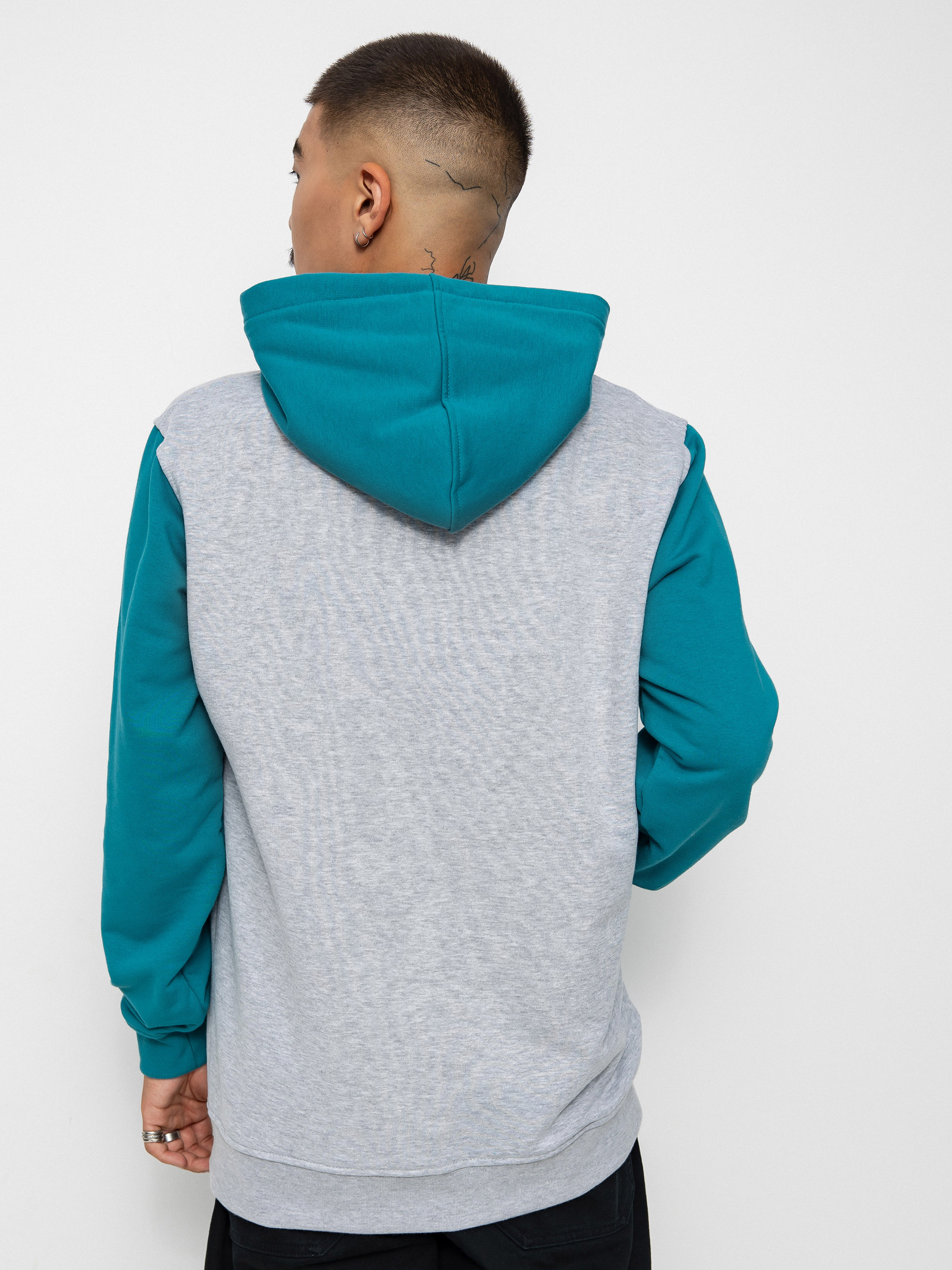 Bluza z kapturem Nervous Initial HD (ocean grey)