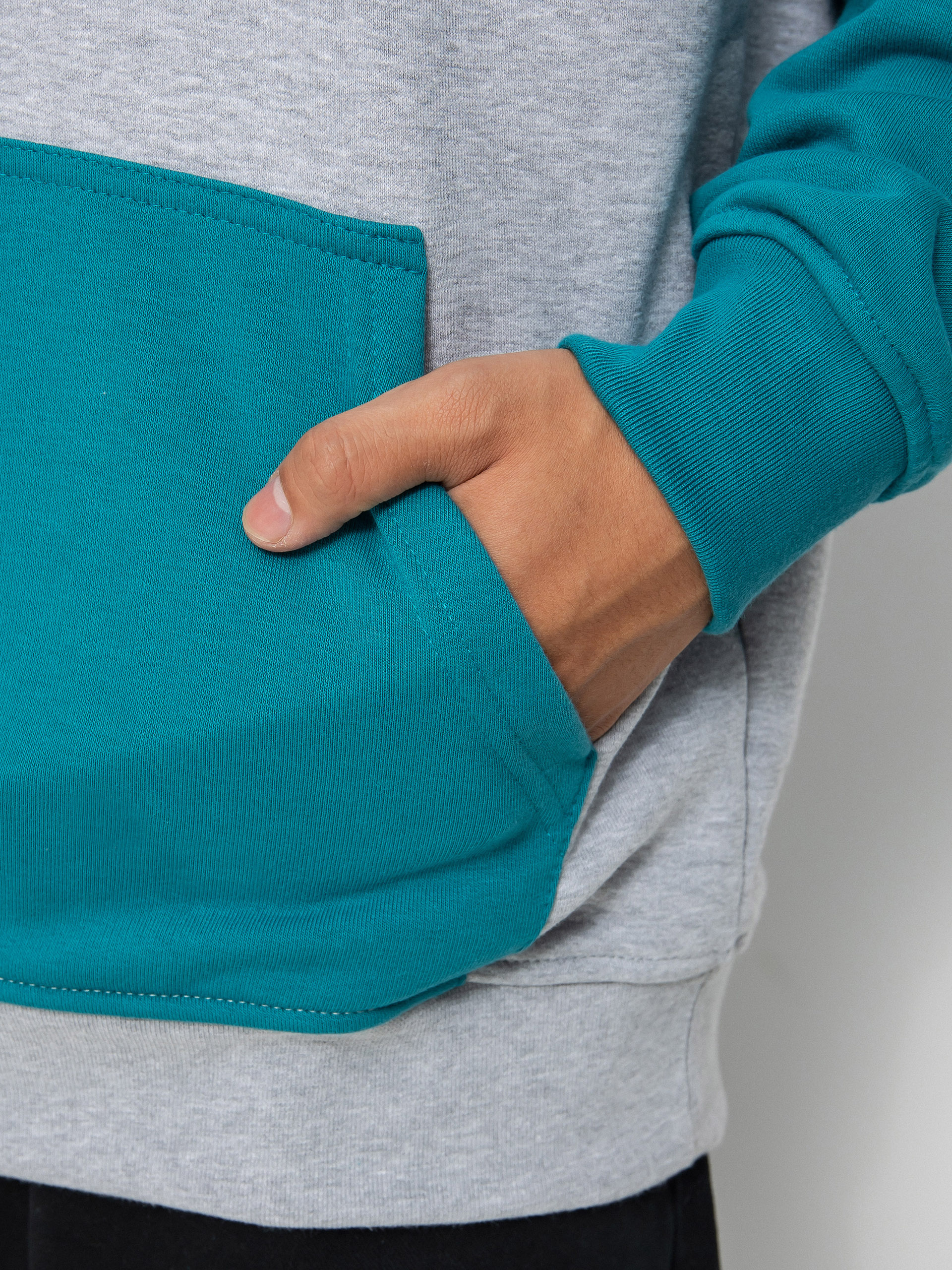 Bluza z kapturem Nervous Initial HD (ocean grey)