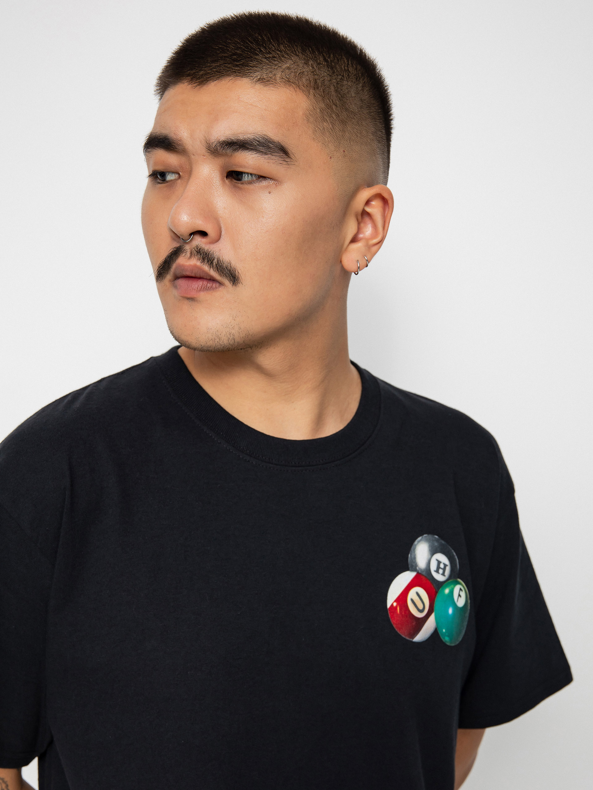 T-shirt HUF Dirty Pool TT (black)