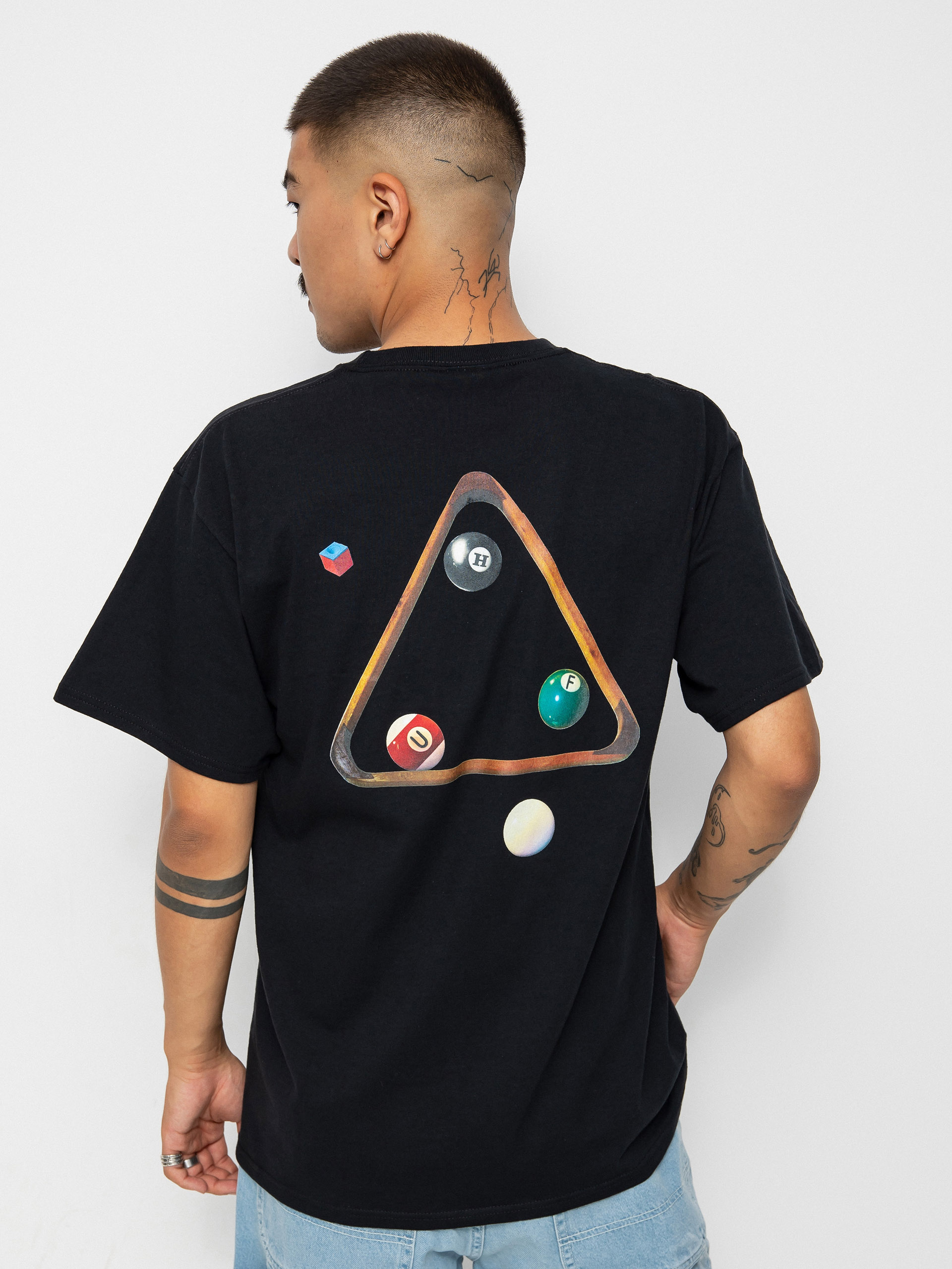 T-shirt HUF Dirty Pool TT (black)