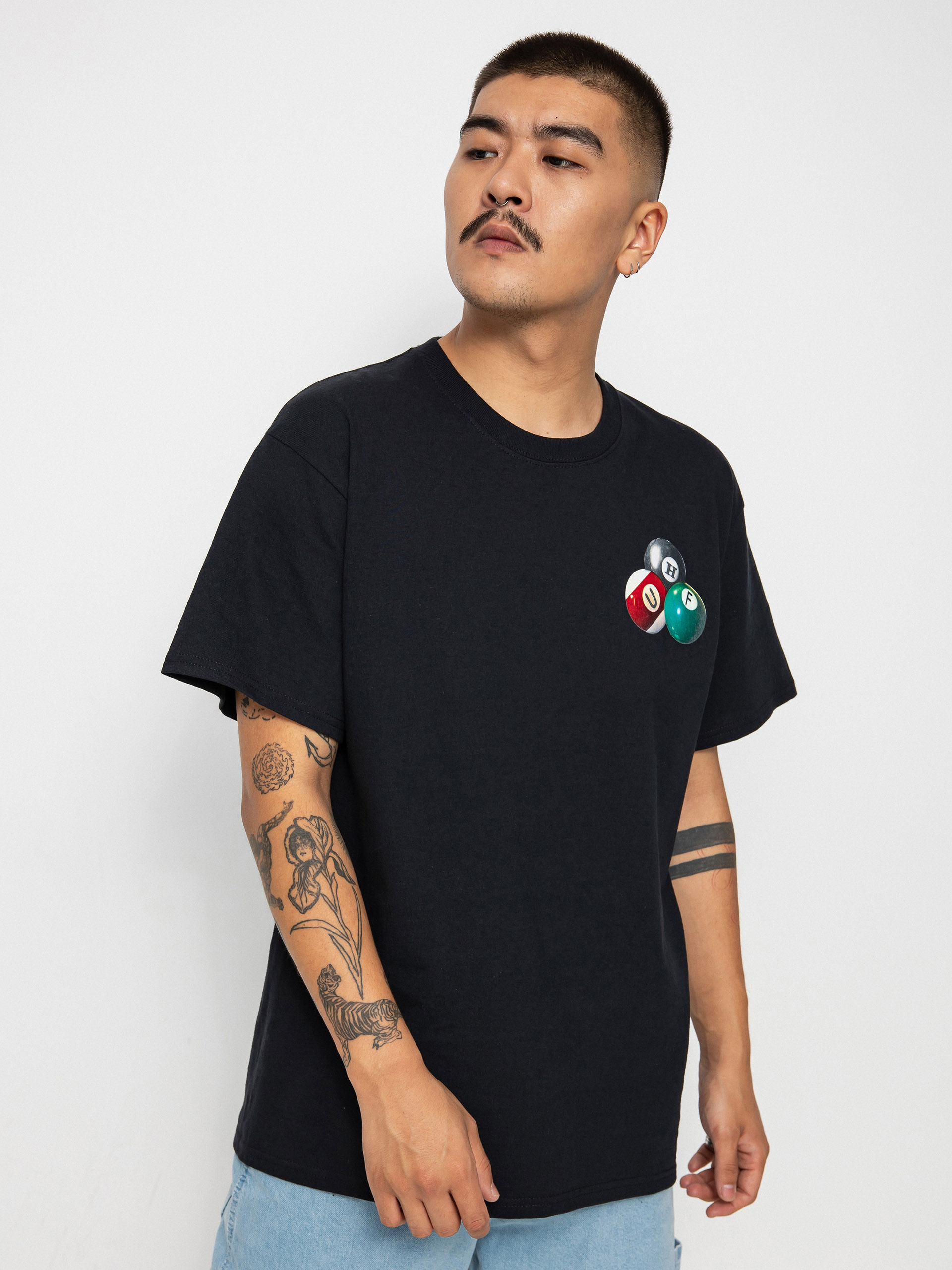 T-shirt HUF Dirty Pool TT (black)