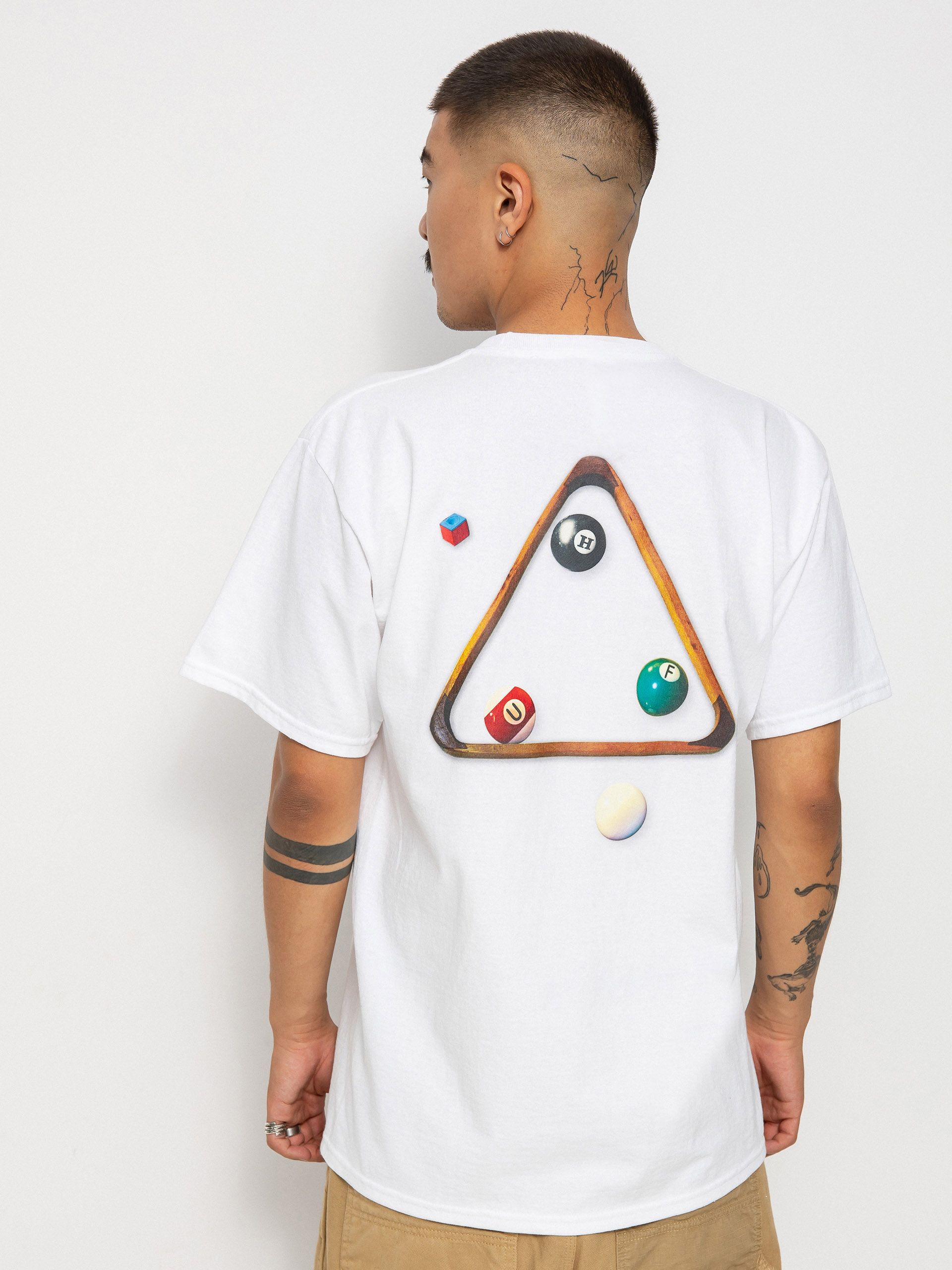 T-shirt HUF Dirty Pool TT (white)