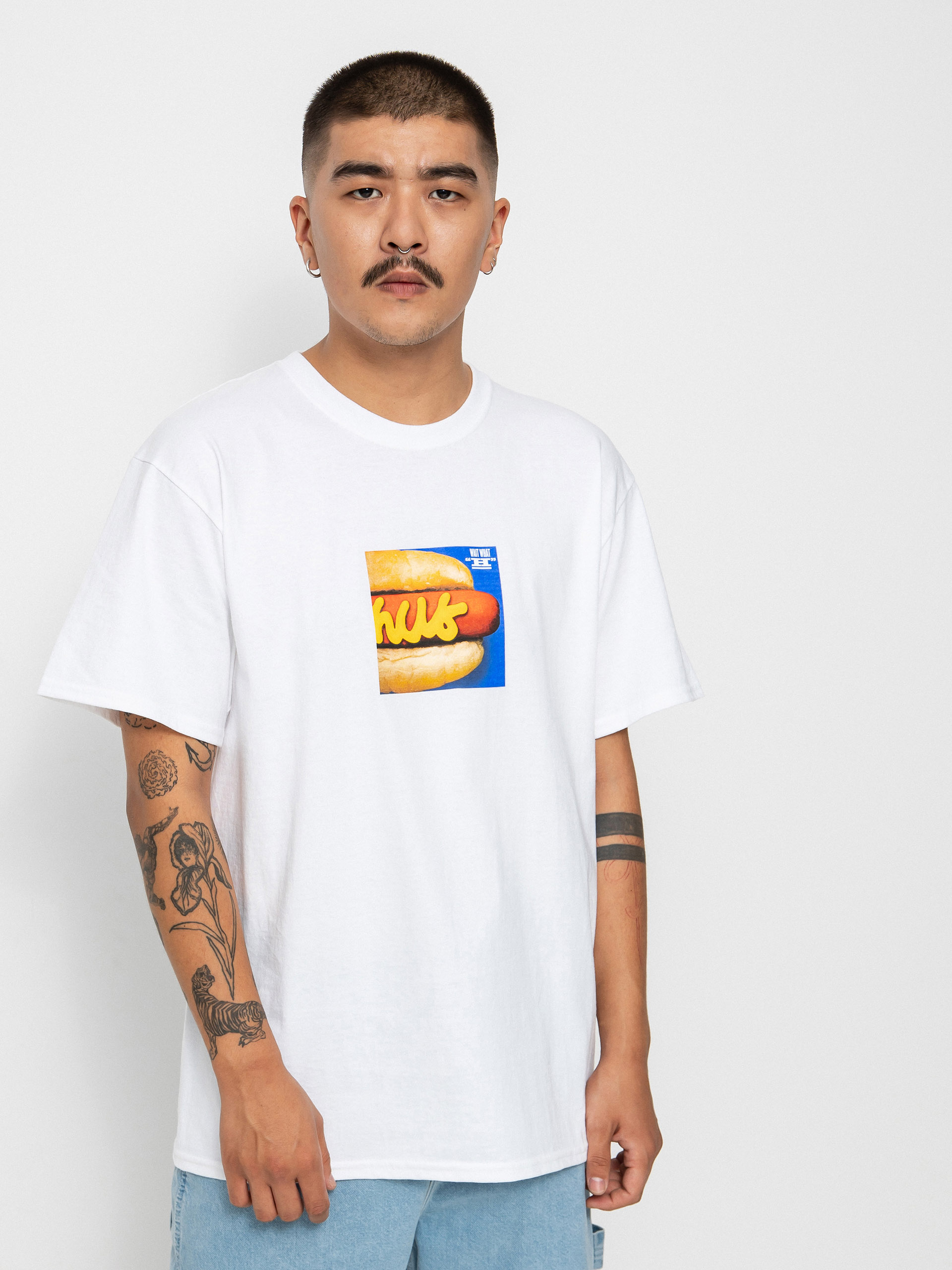 T-shirt HUF Dirty Water Dog (white)