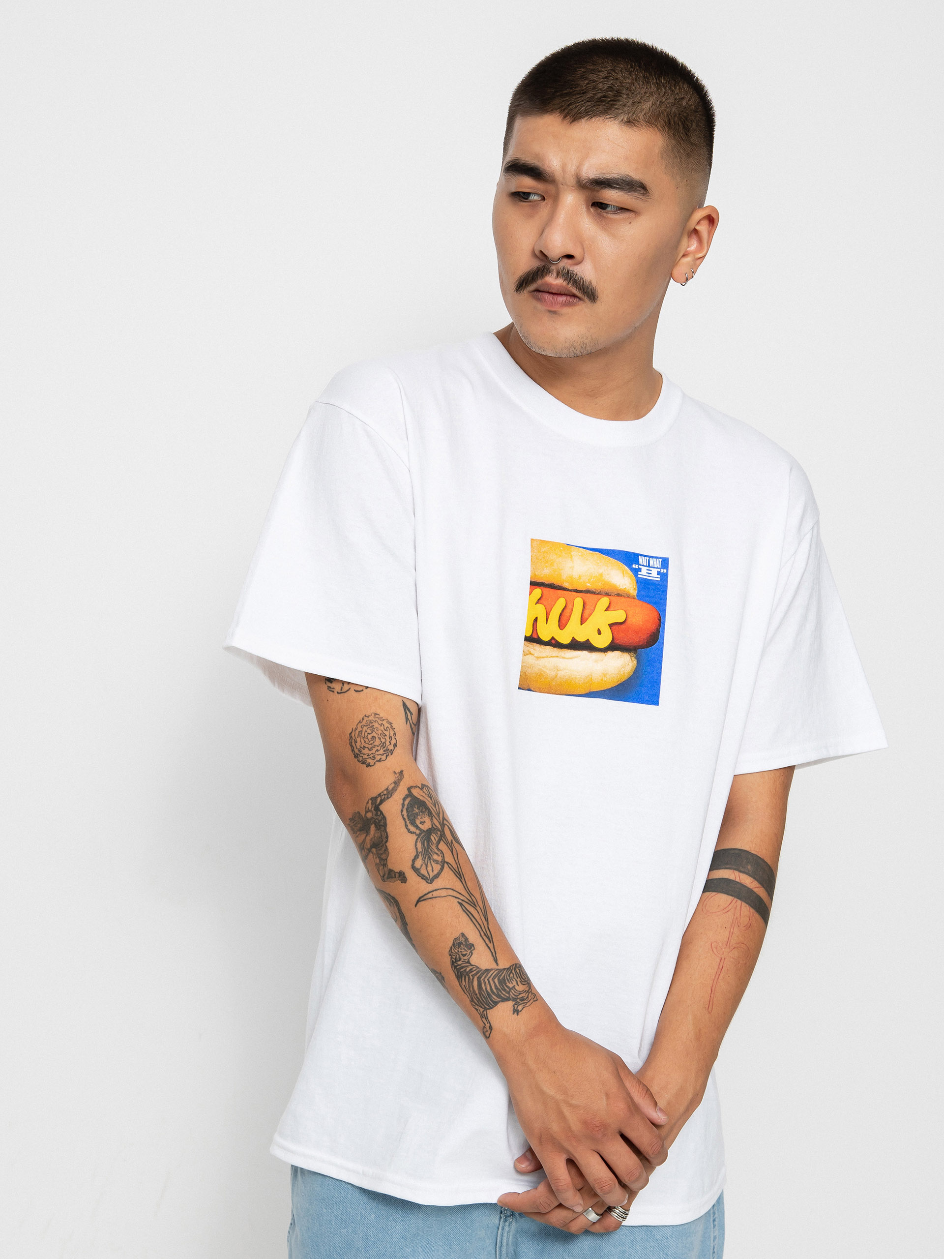 T-shirt HUF Dirty Water Dog (white)