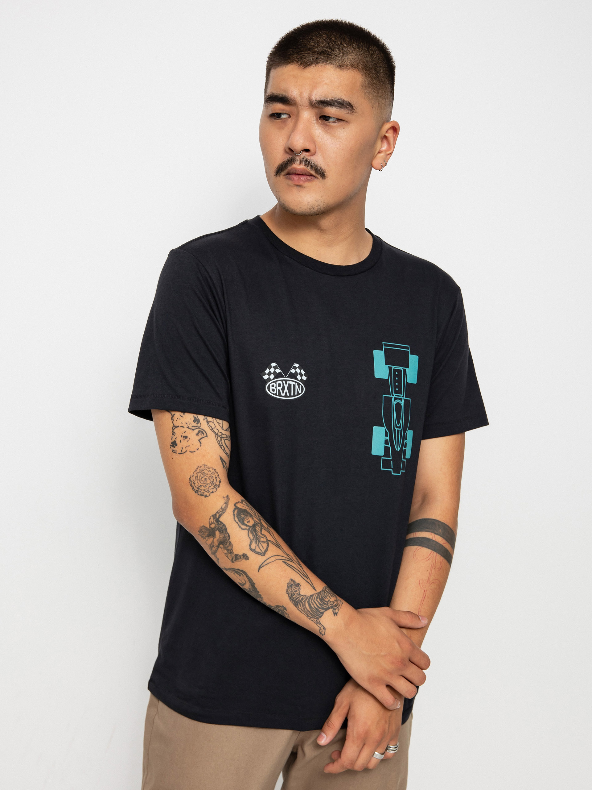 T-shirt Brixton Indy (black)