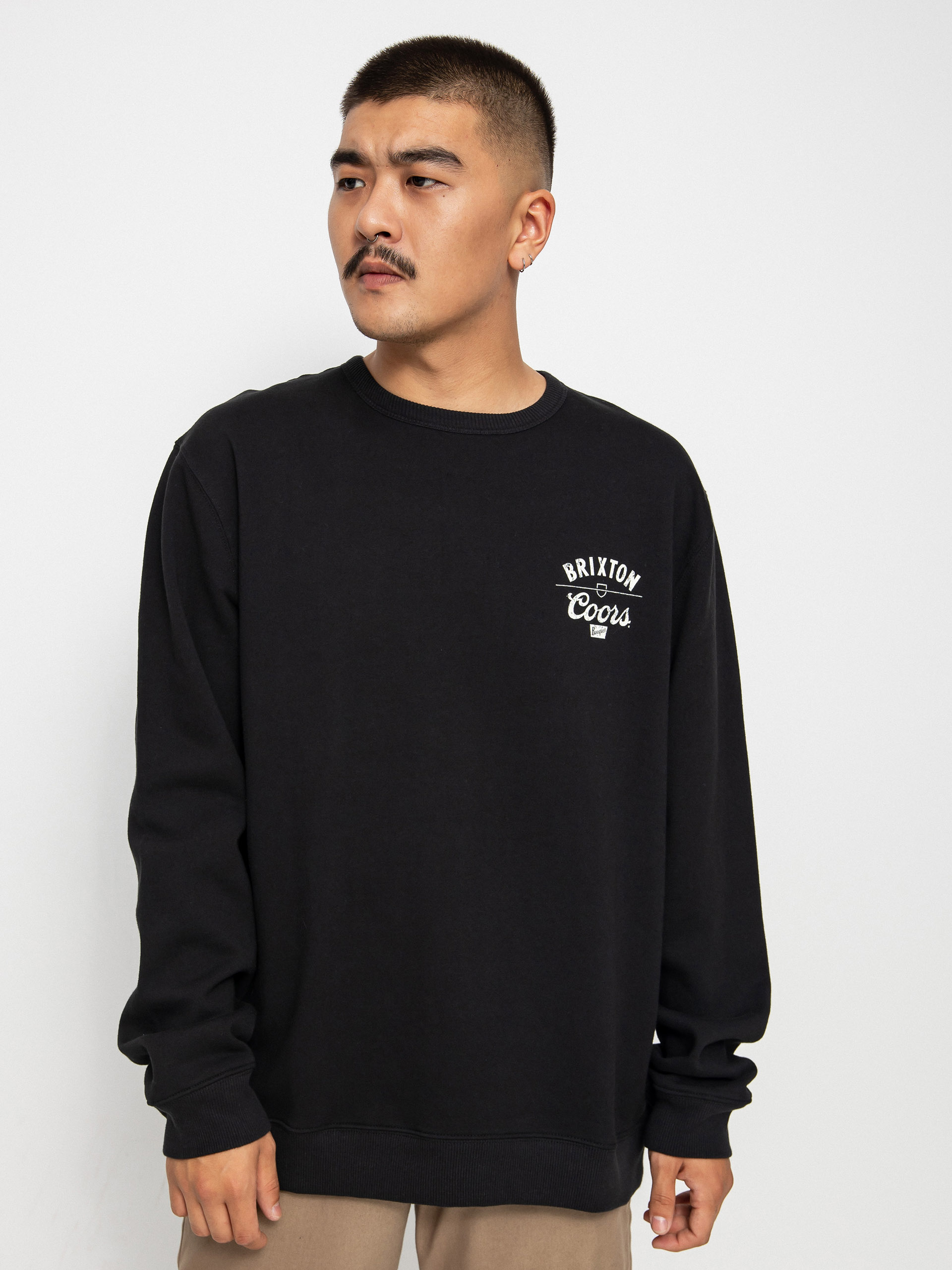 Bluza Brixton Coors Labor Crew (black)