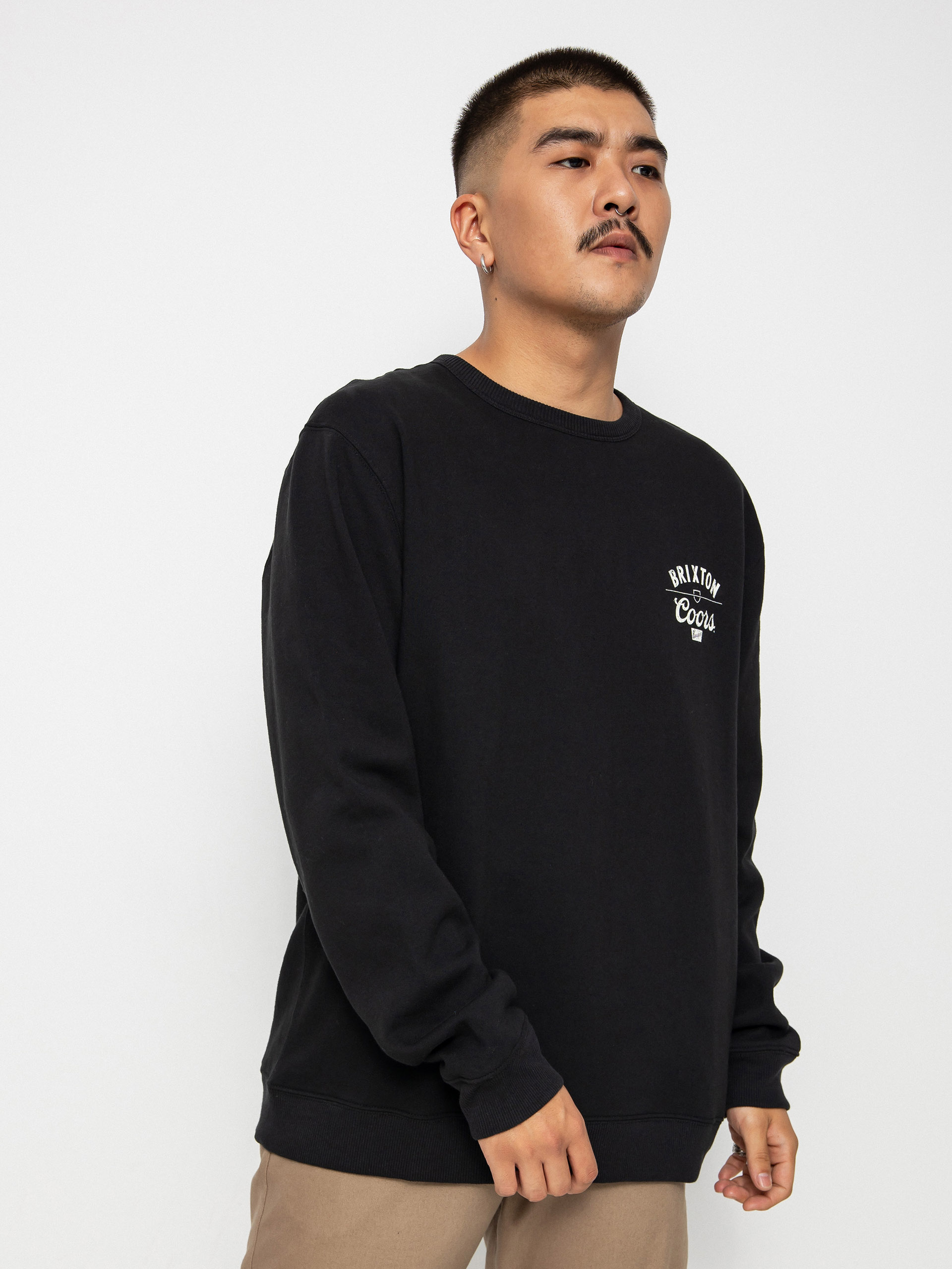 Bluza Brixton Coors Labor Crew (black)