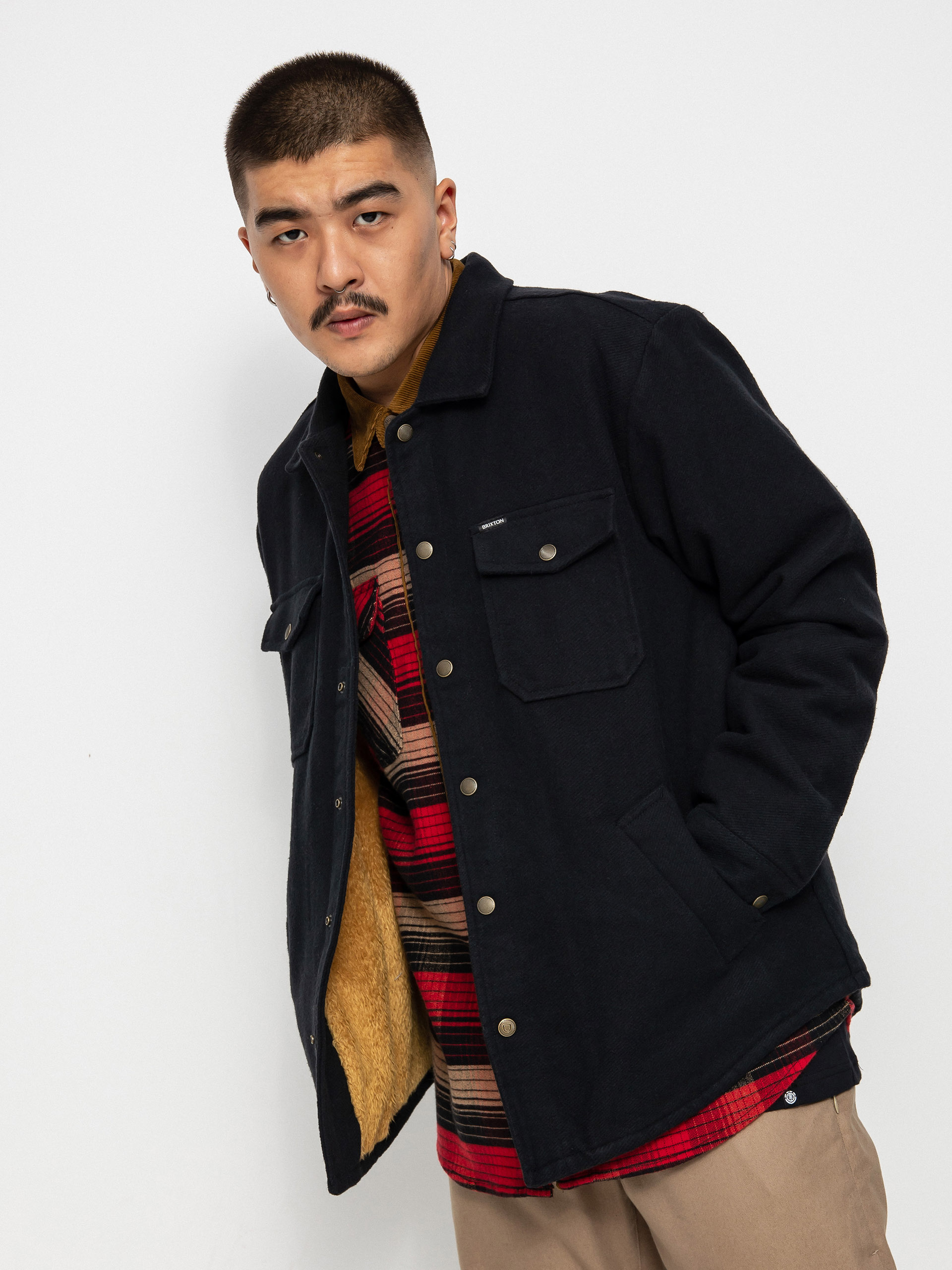 Kurtka Brixton Bowery Lined (black)