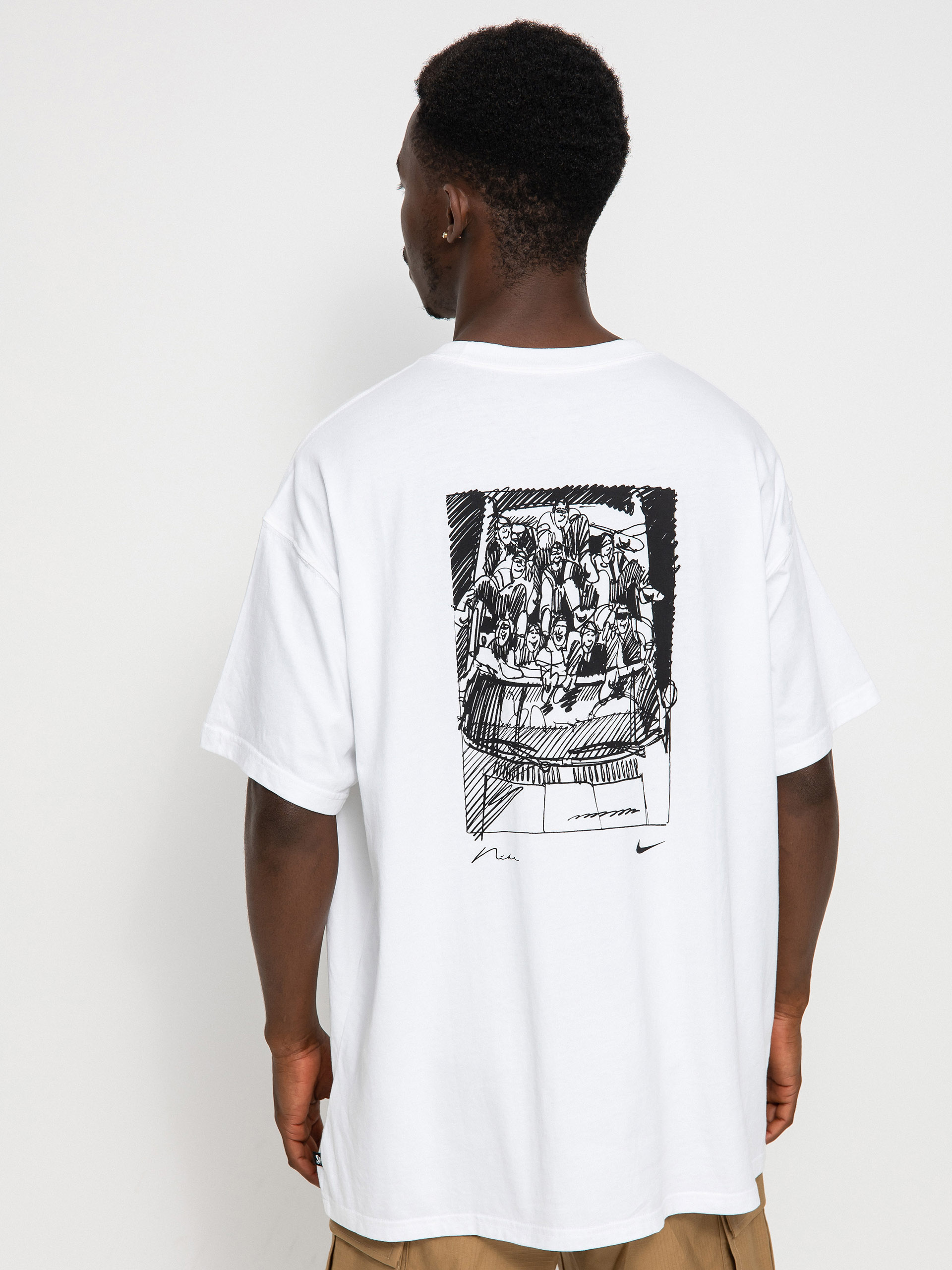T-shirt Nike SB Dunk (white)