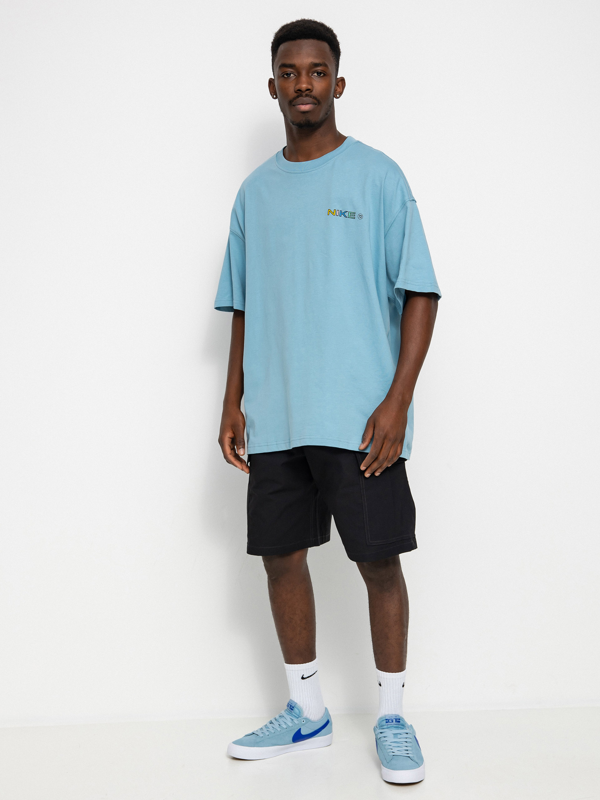 T-shirt Nike SB Apple Pigeon (worn blue)