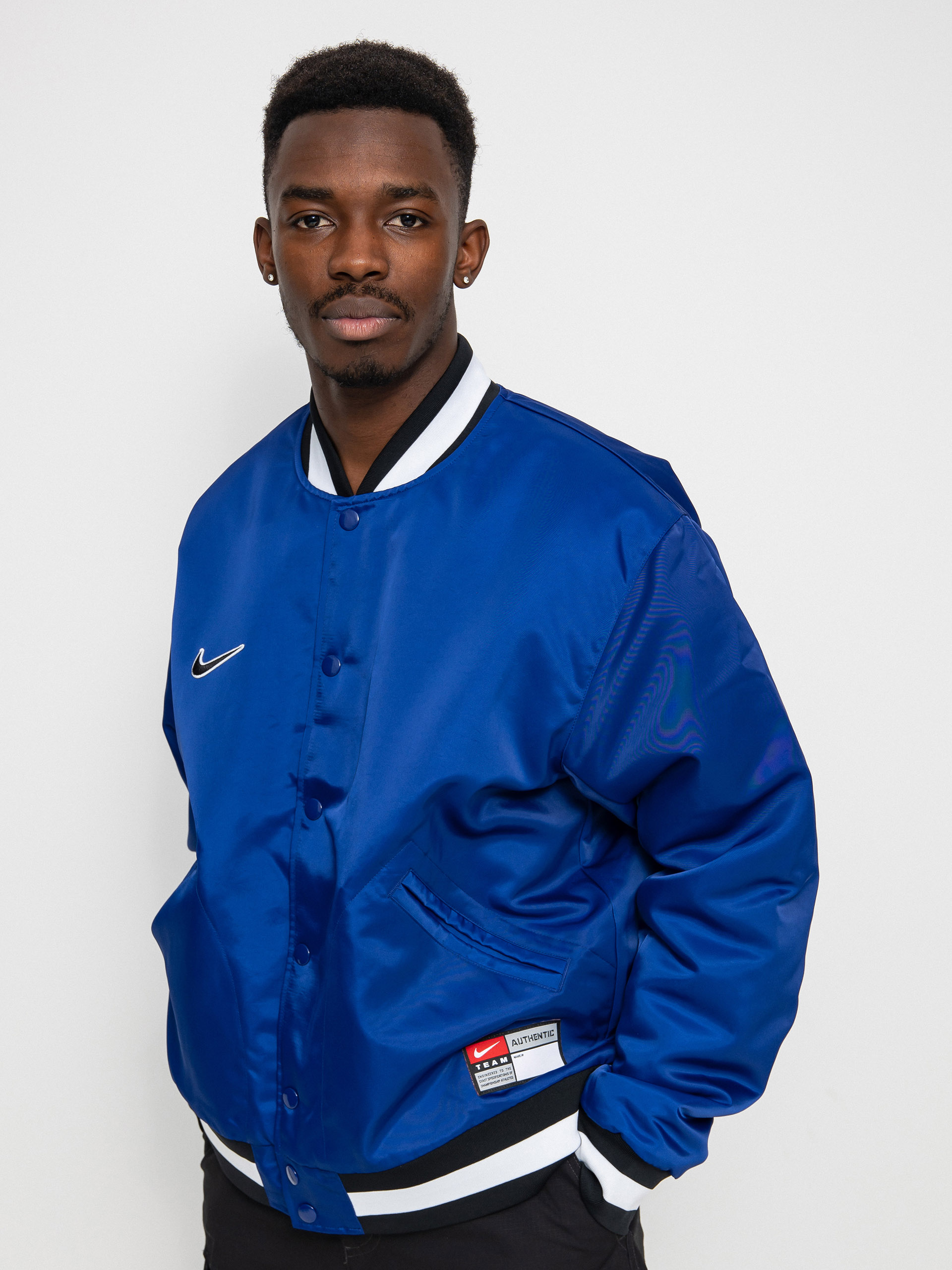 Kurtka Nike SB Bsbl Varsity (deep royal blue/black/white/white)