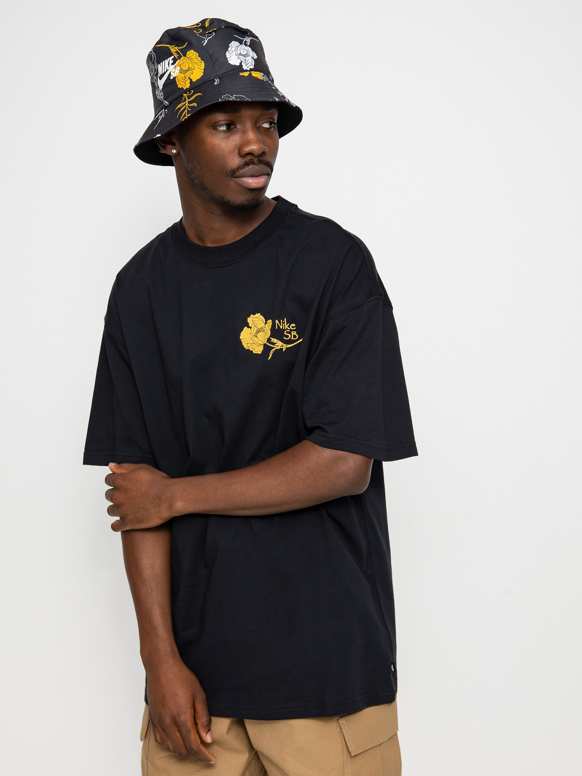 T-shirt Nike SB Flower (black)