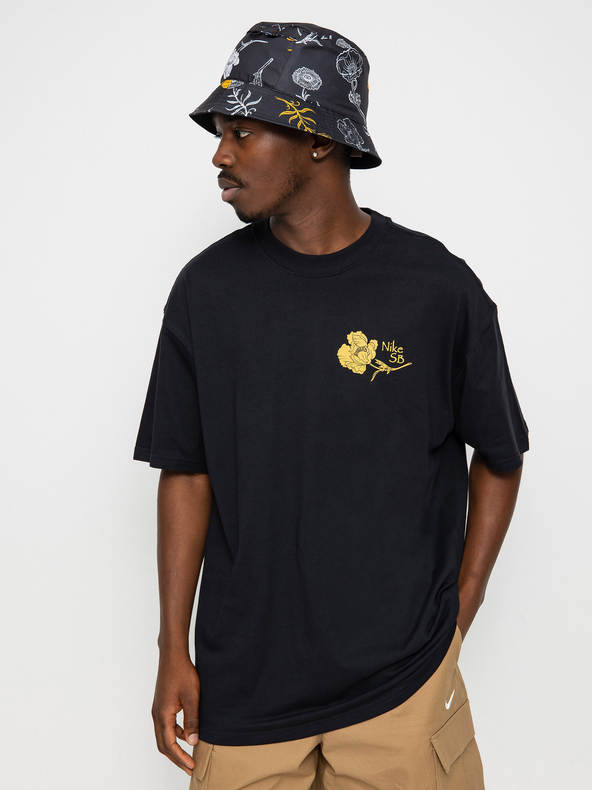 T-shirt Nike SB Flower (black)