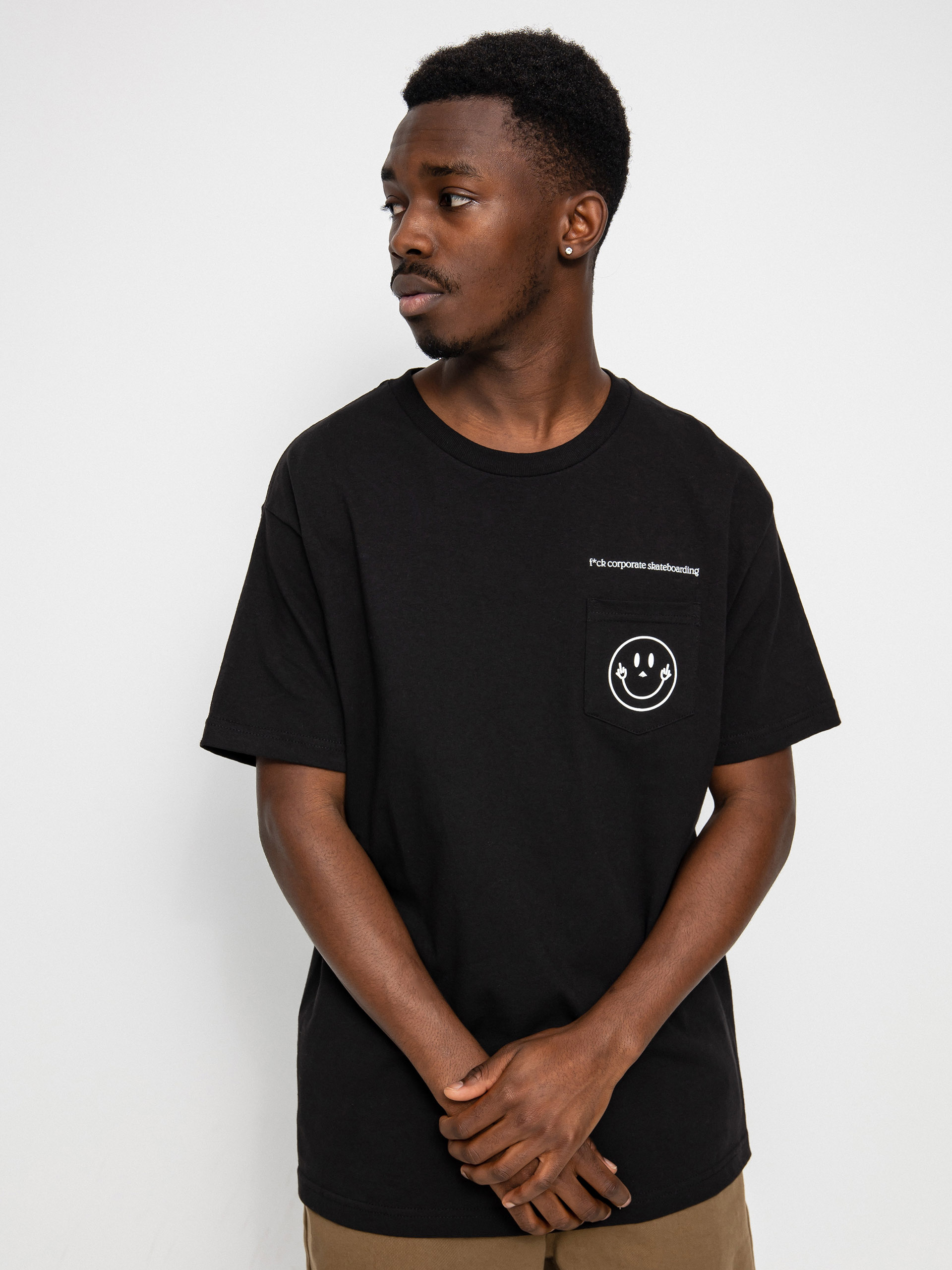 T-shirt Emerica Aloha Pocket (black)
