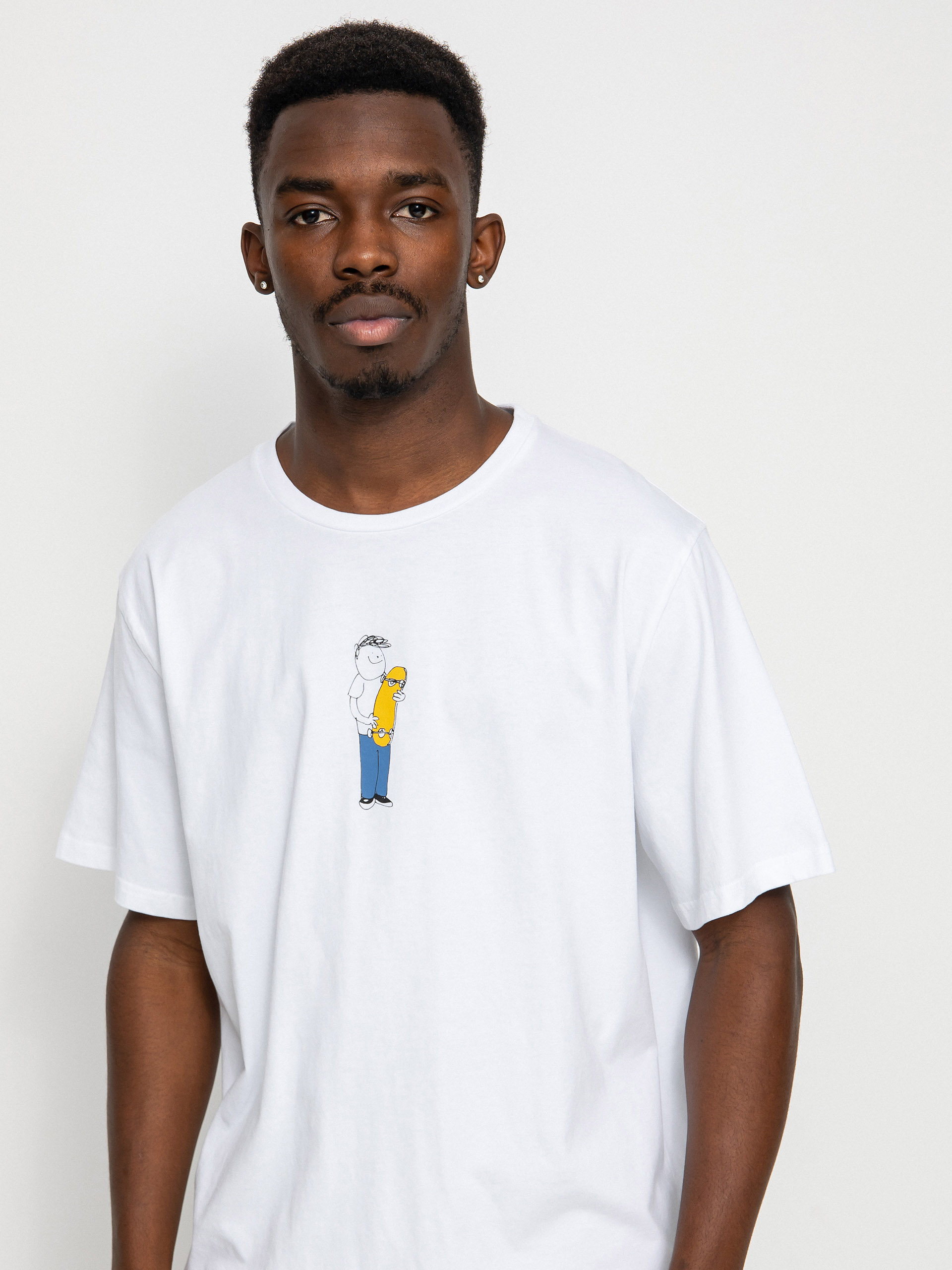T-shirt Macba Life Henry Jones Skate Logo (white)