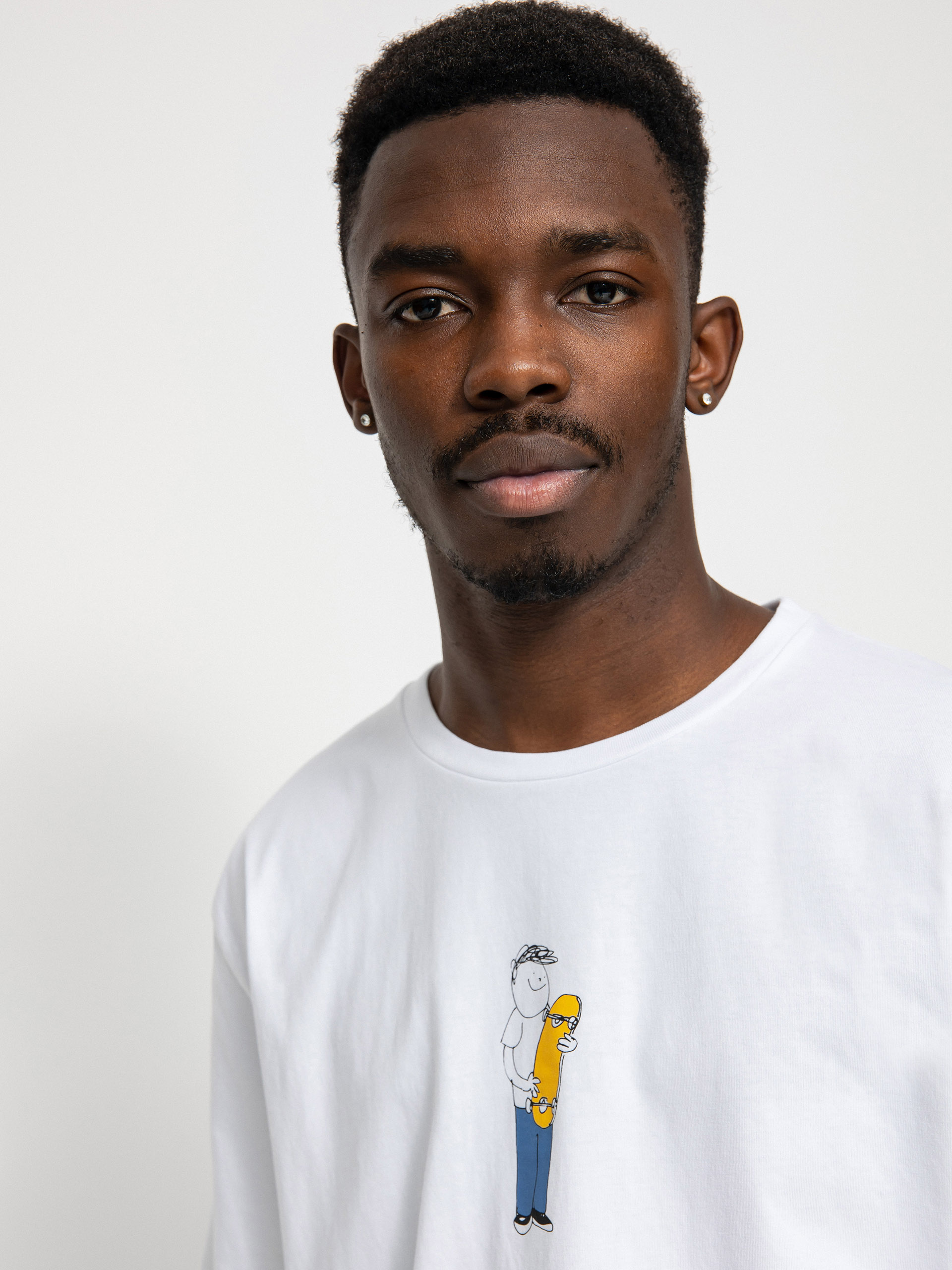 T-shirt Macba Life Henry Jones Skate Logo (white)