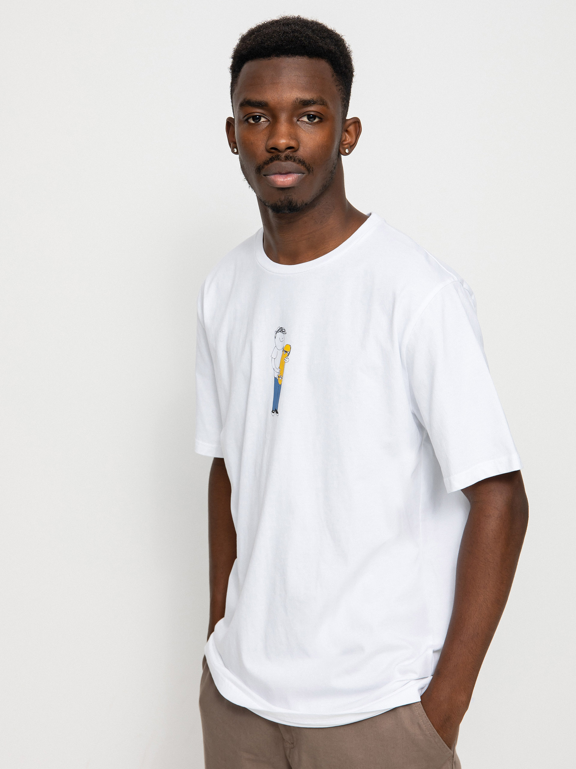 T-shirt Macba Life Henry Jones Skate Logo (white)