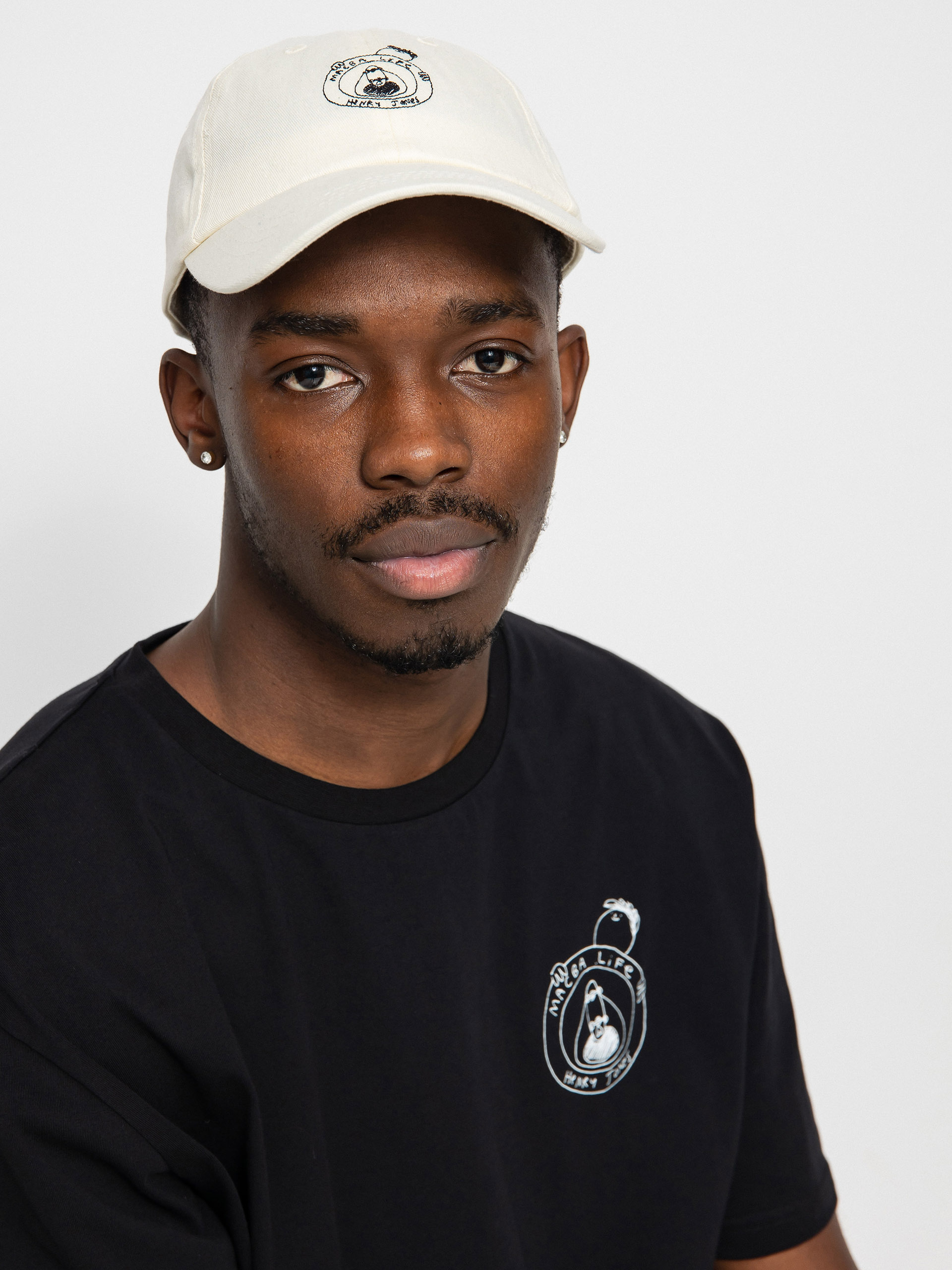 Czapka z daszkiem Macba Life Henry Jones Dad Cap MBL Logo (natural)