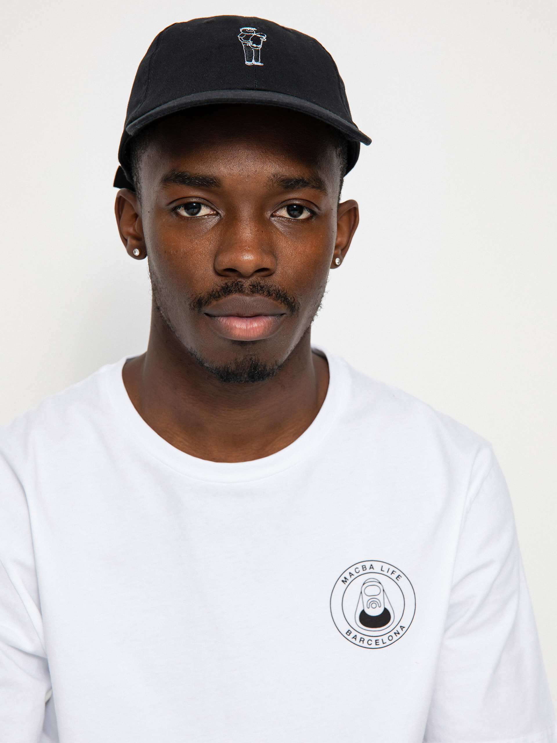 Czapka z daszkiem Macba Life Henry Jones Dad Cap Skate Logo (black)