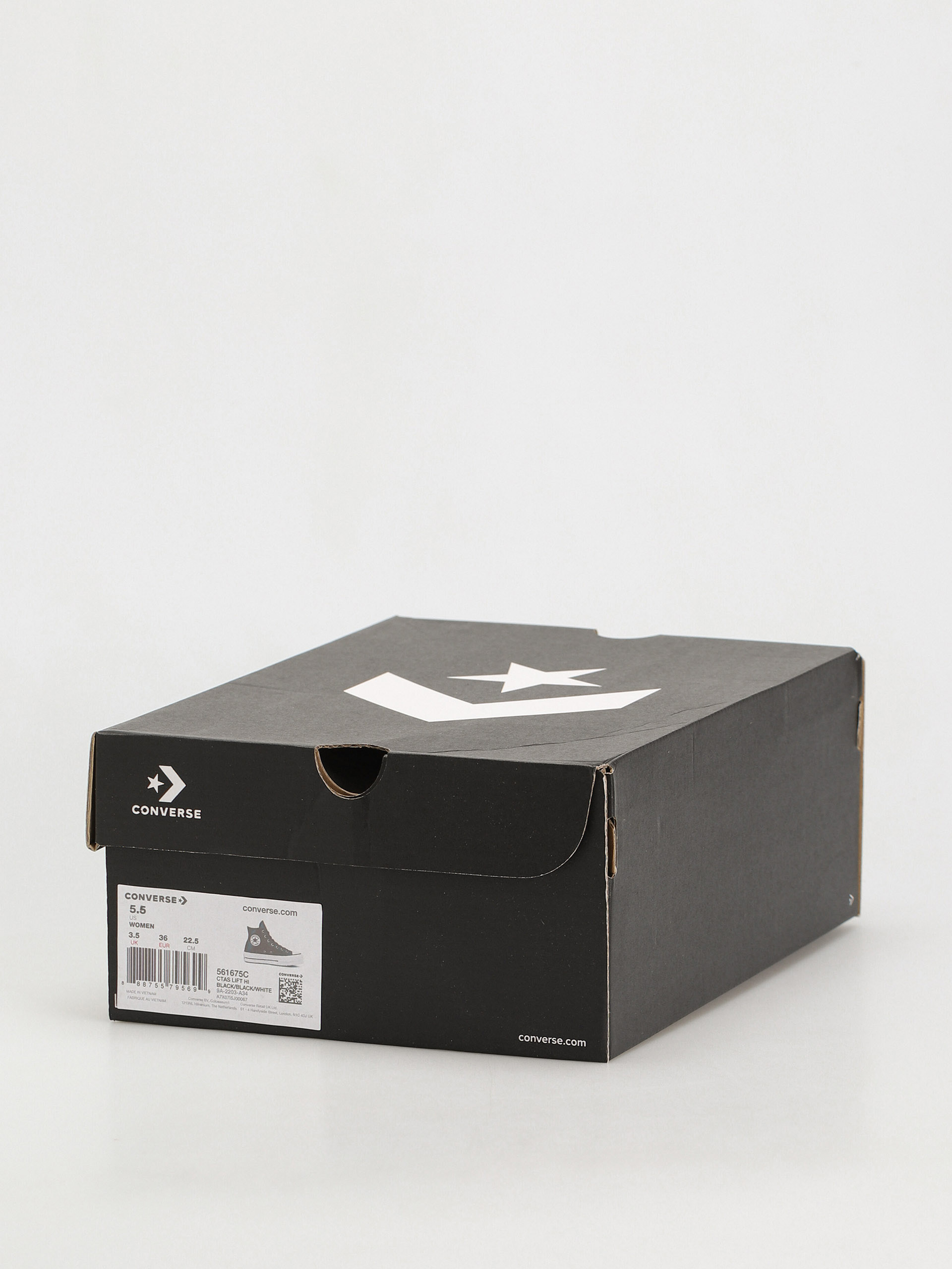 Trampki Converse Chuck Taylor All Star Lift Hi Wmn (black/black/white)