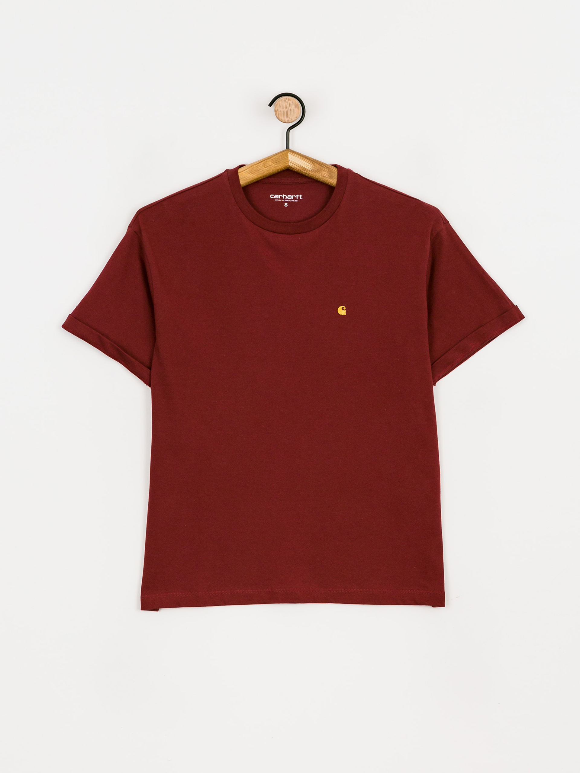 T-shirt Carhartt WIP Chase Wmn (corvina/gold)