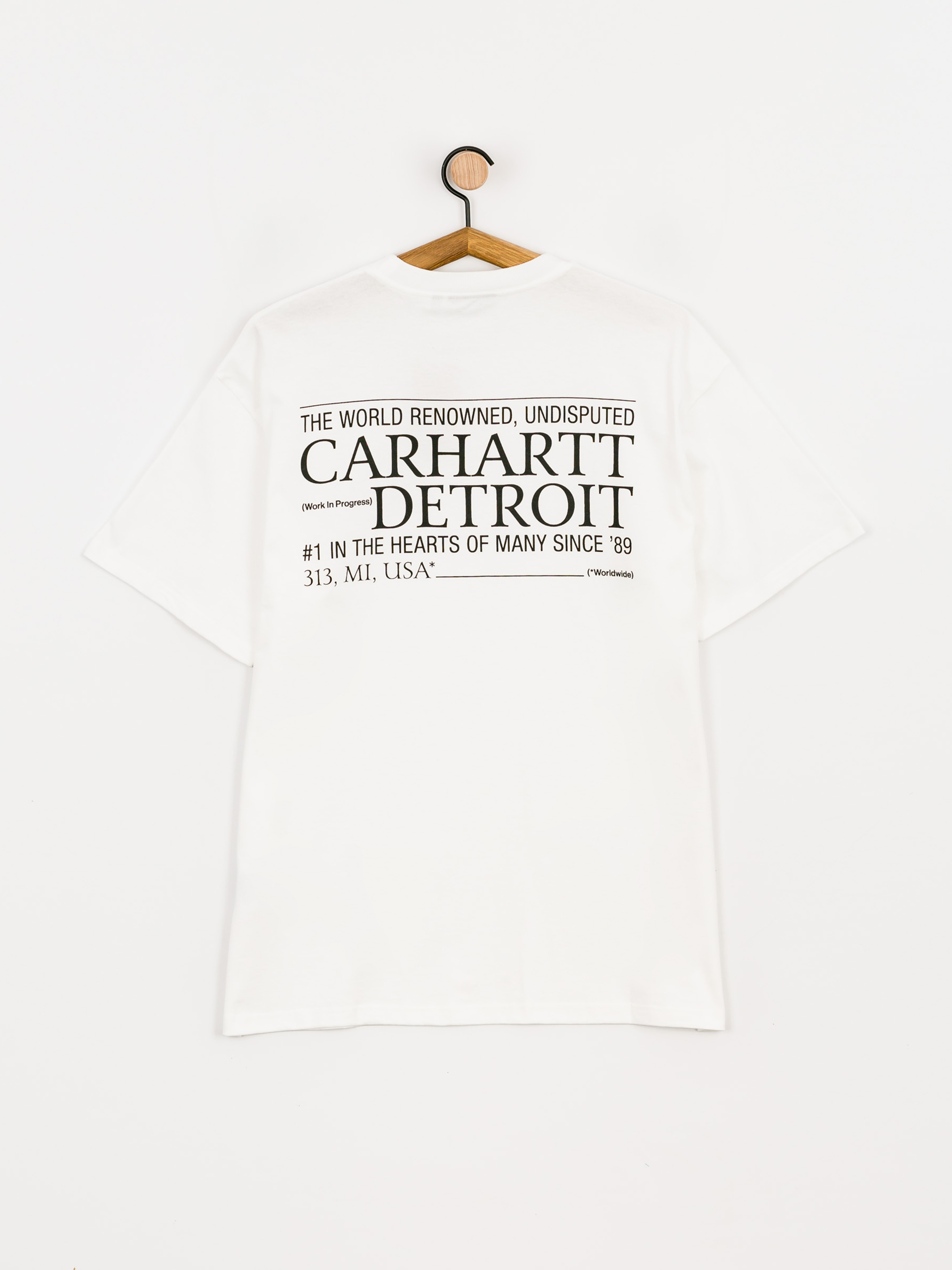 T-shirt Carhartt WIP Undisputed (white/black)