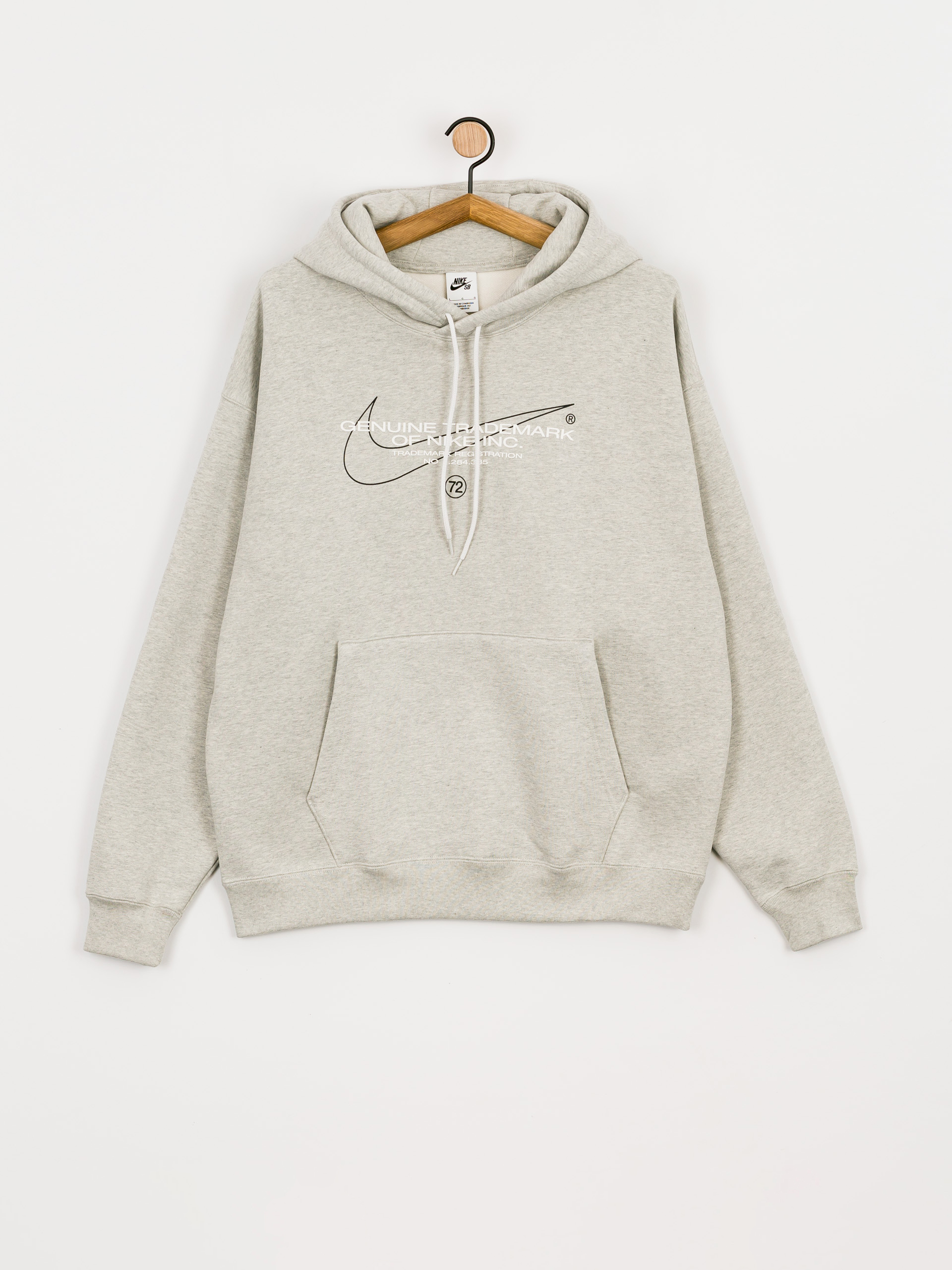 Bluza Nike SB Gen Trdmrk Logo (grey heather)