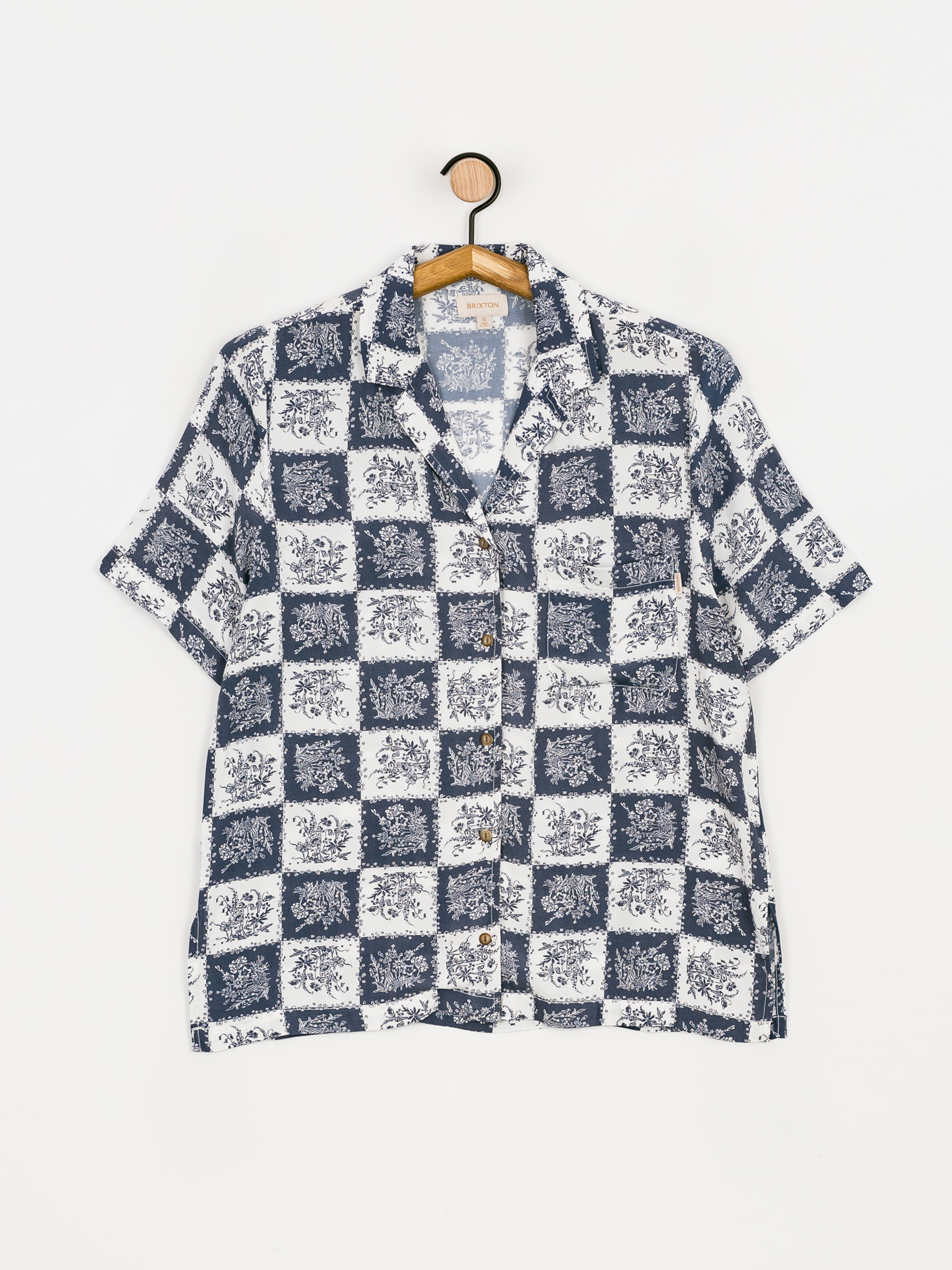 Koszula Brixton Bunker Patchwork Bf Wmn (joe blue)