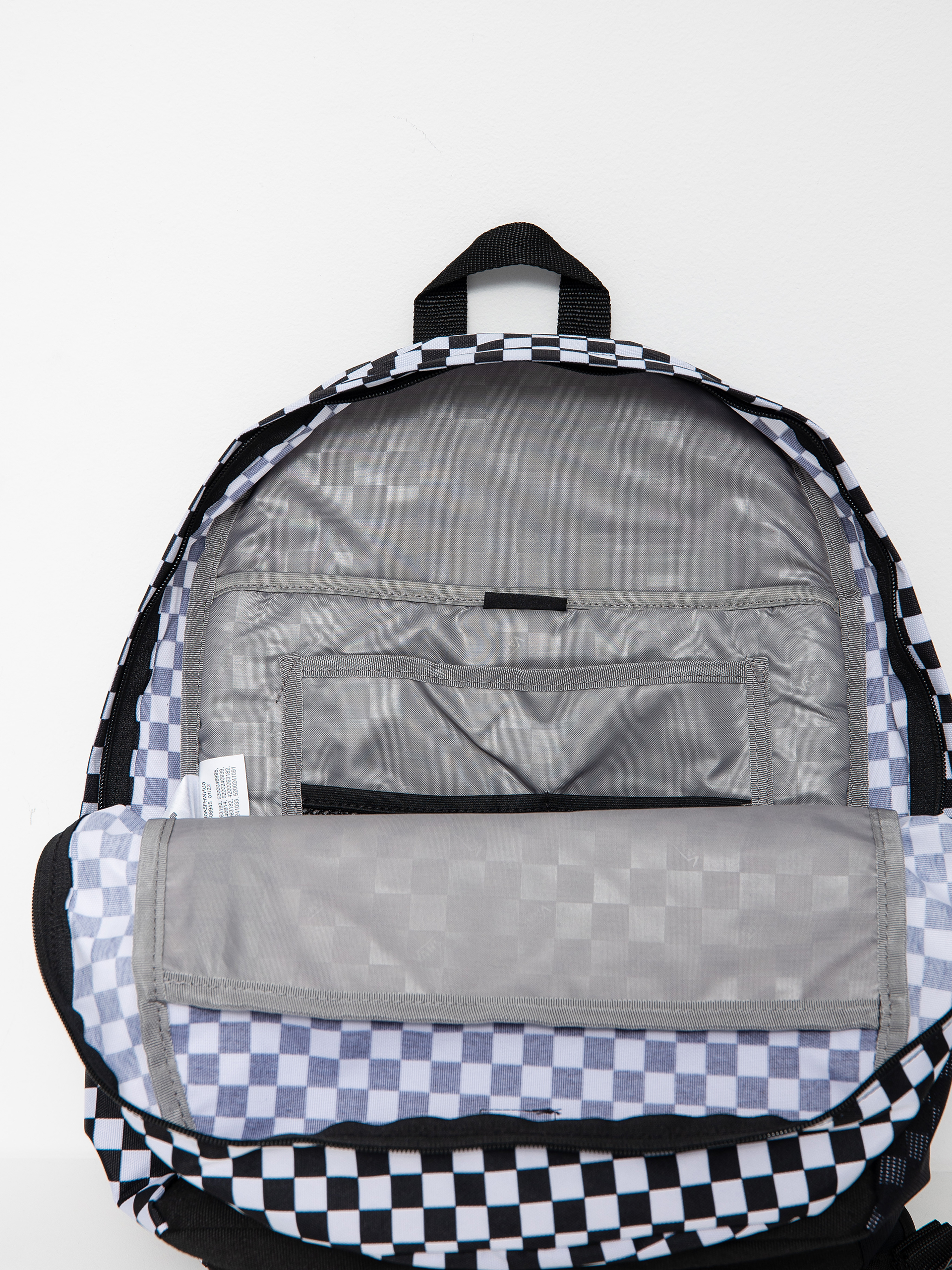Plecak Vans Construct Skool (black/white check)