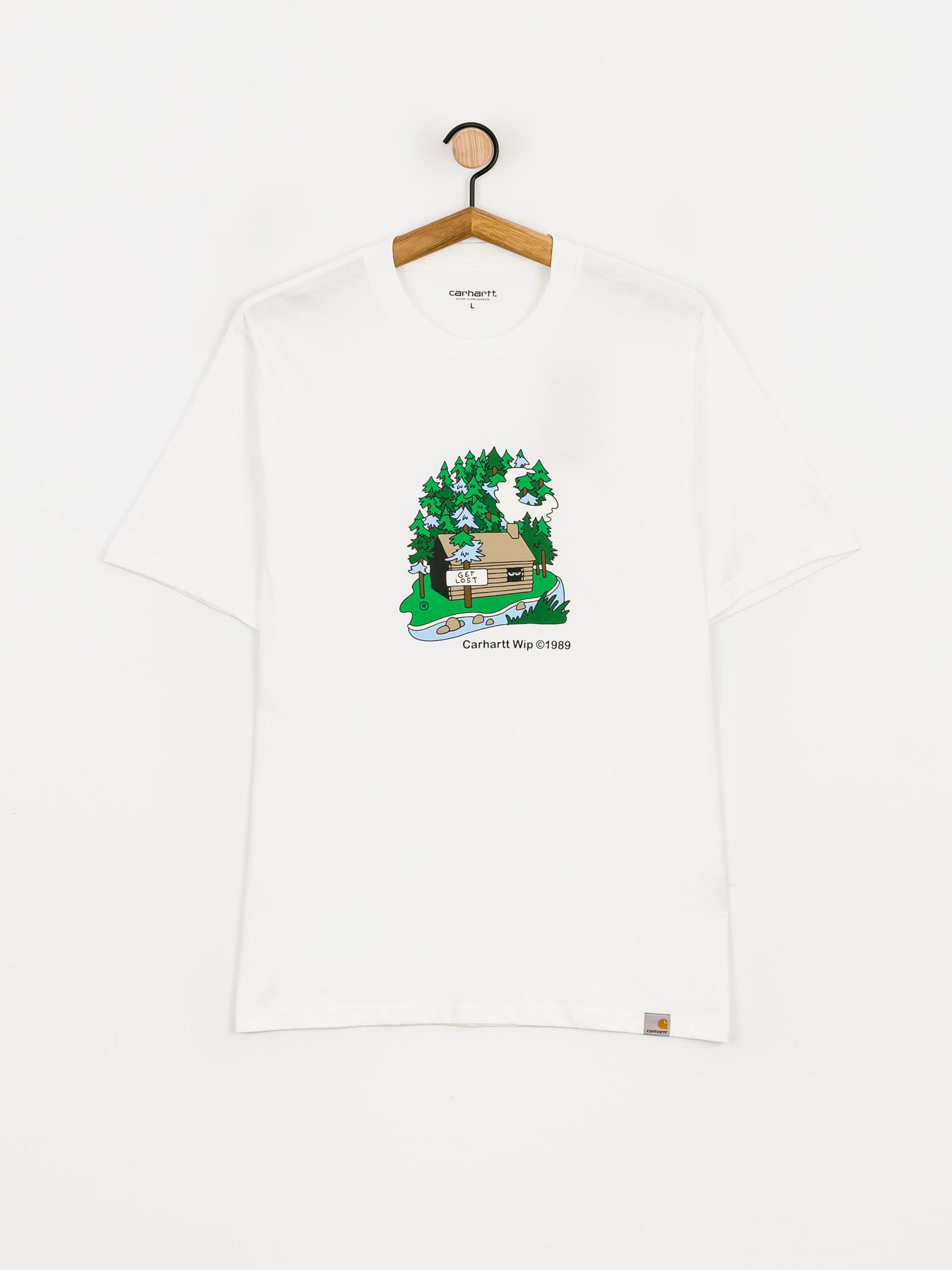 T-shirt Carhartt WIP Cabin (white)