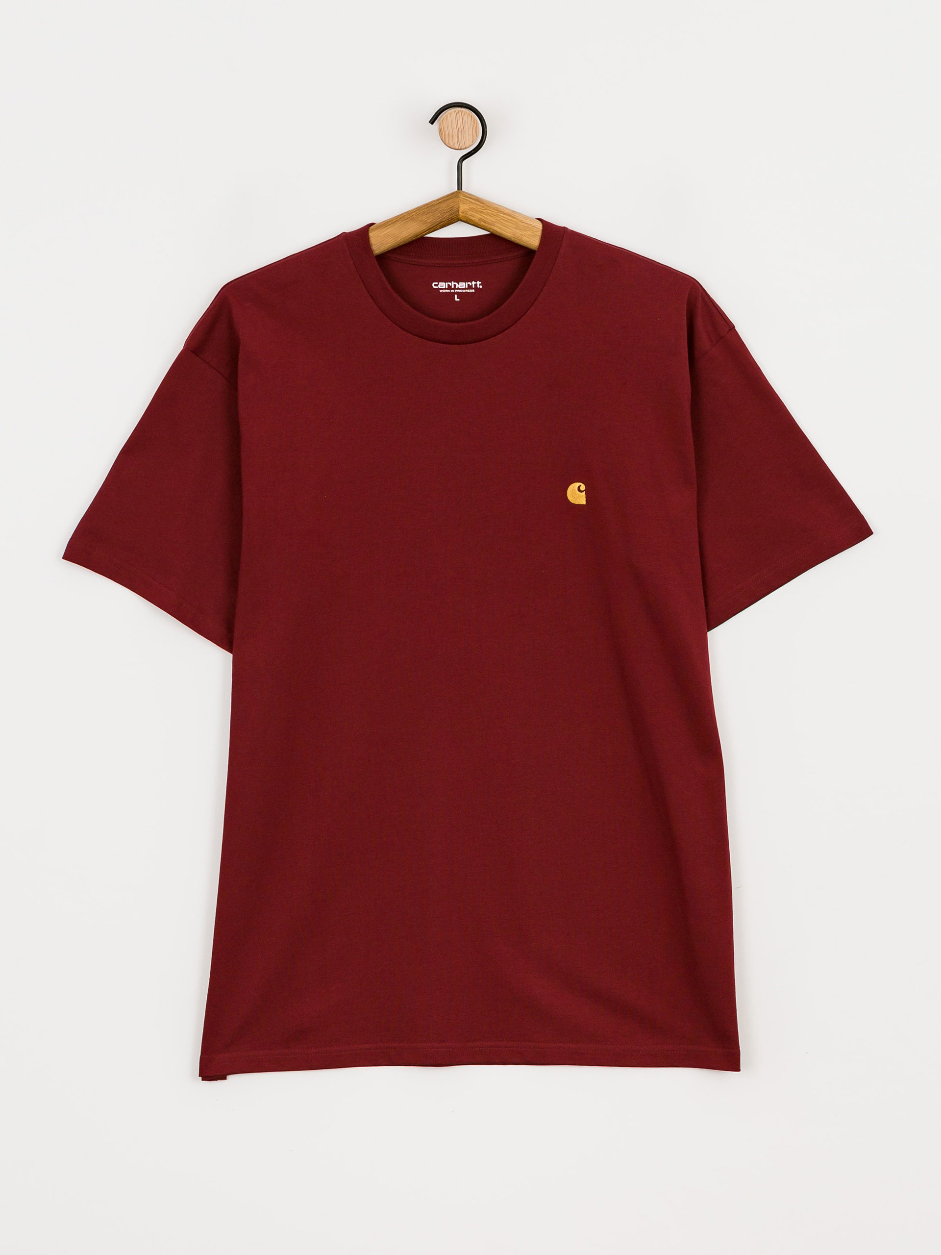 T-shirt Carhartt WIP Chase (corvina/gold)