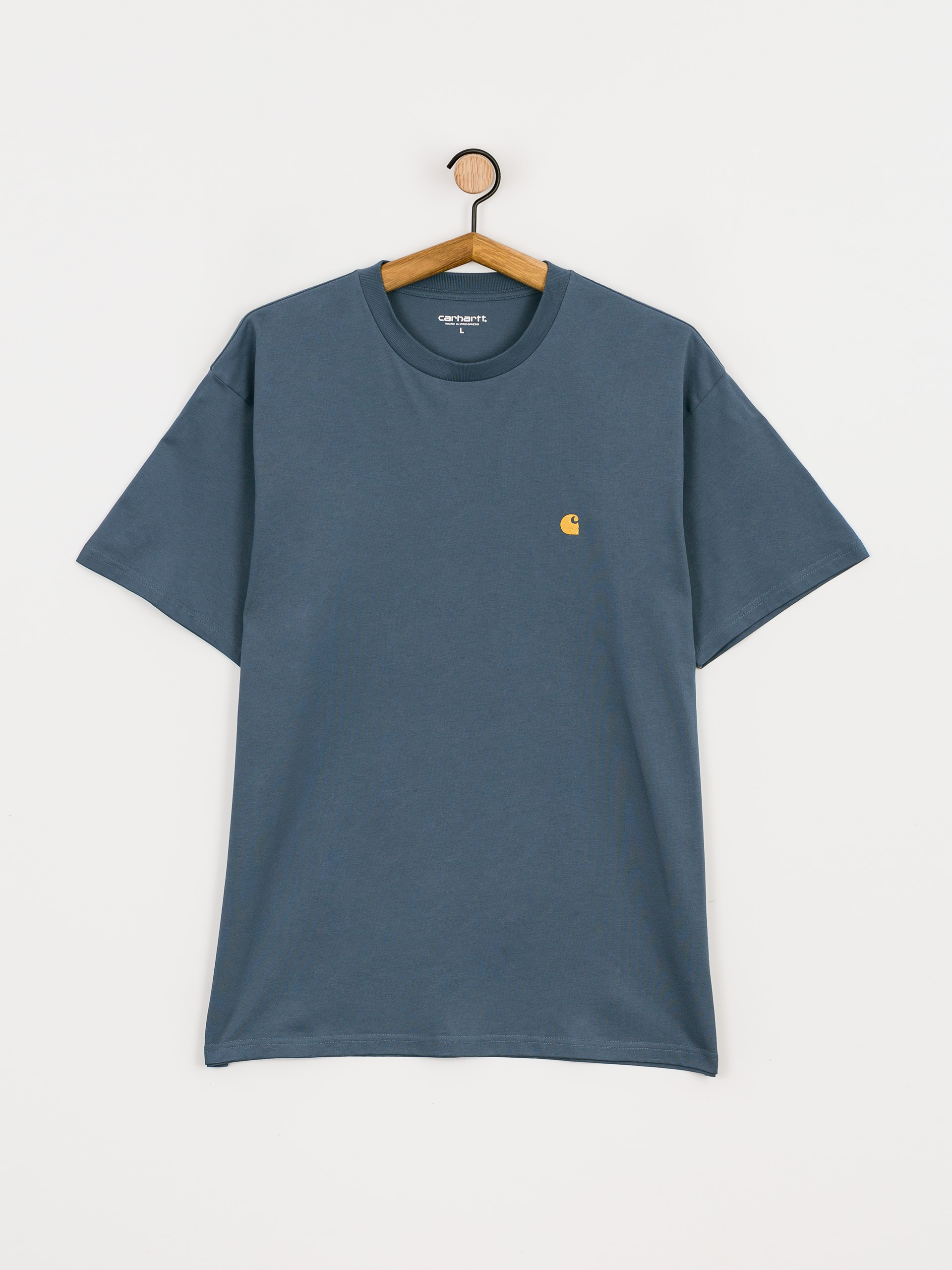 T-shirt Carhartt WIP Chase (storm blue/gold)