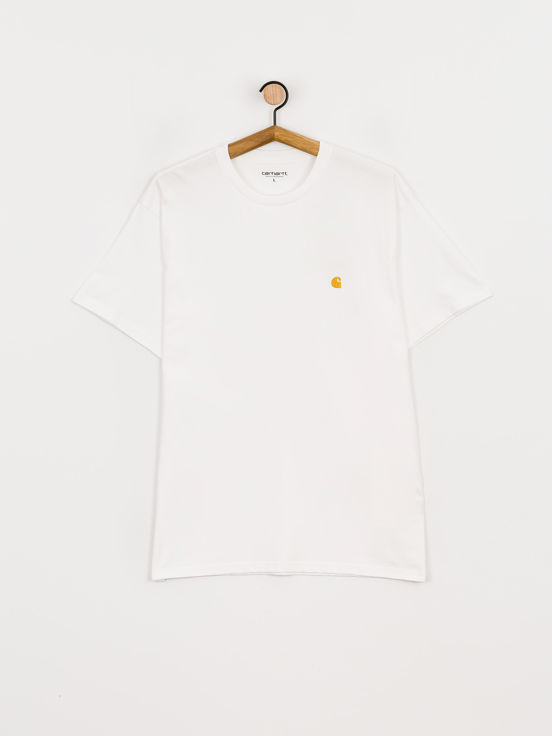 T-shirt Carhartt WIP Chase (white/gold)