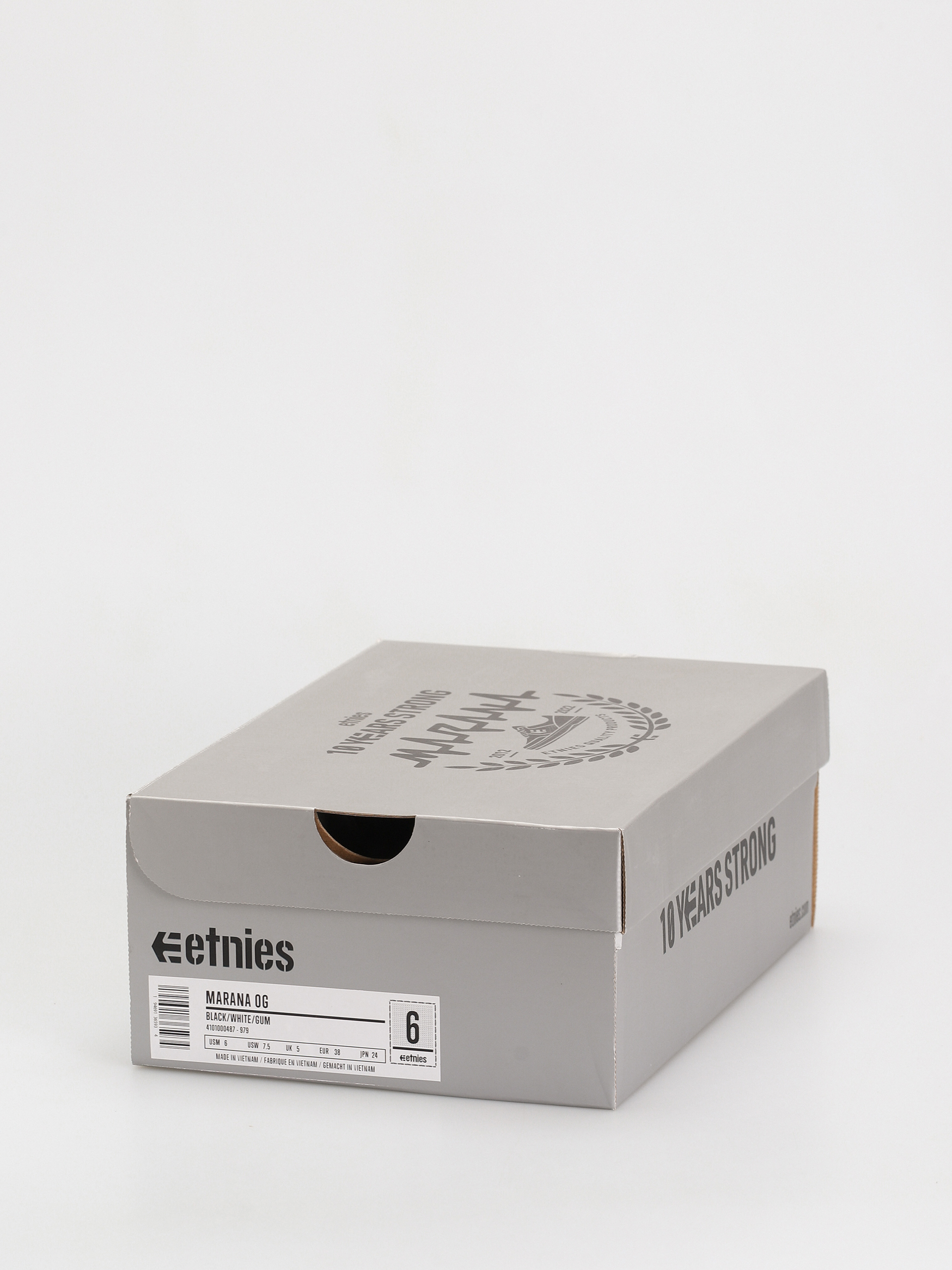Buty Etnies Marana Og (black/white/gum)