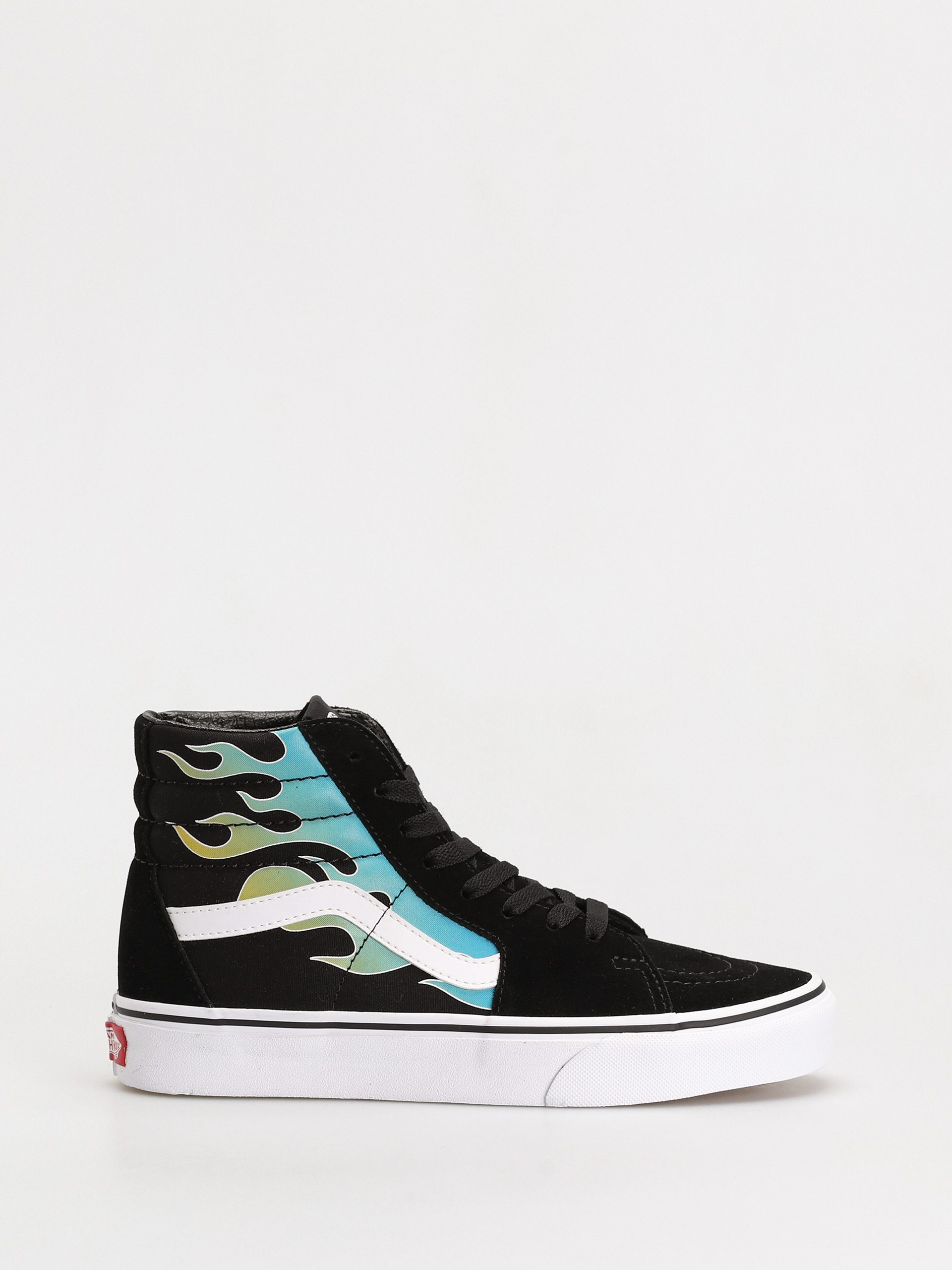Buty Vans Sk8 Hi (glow flame black/white)