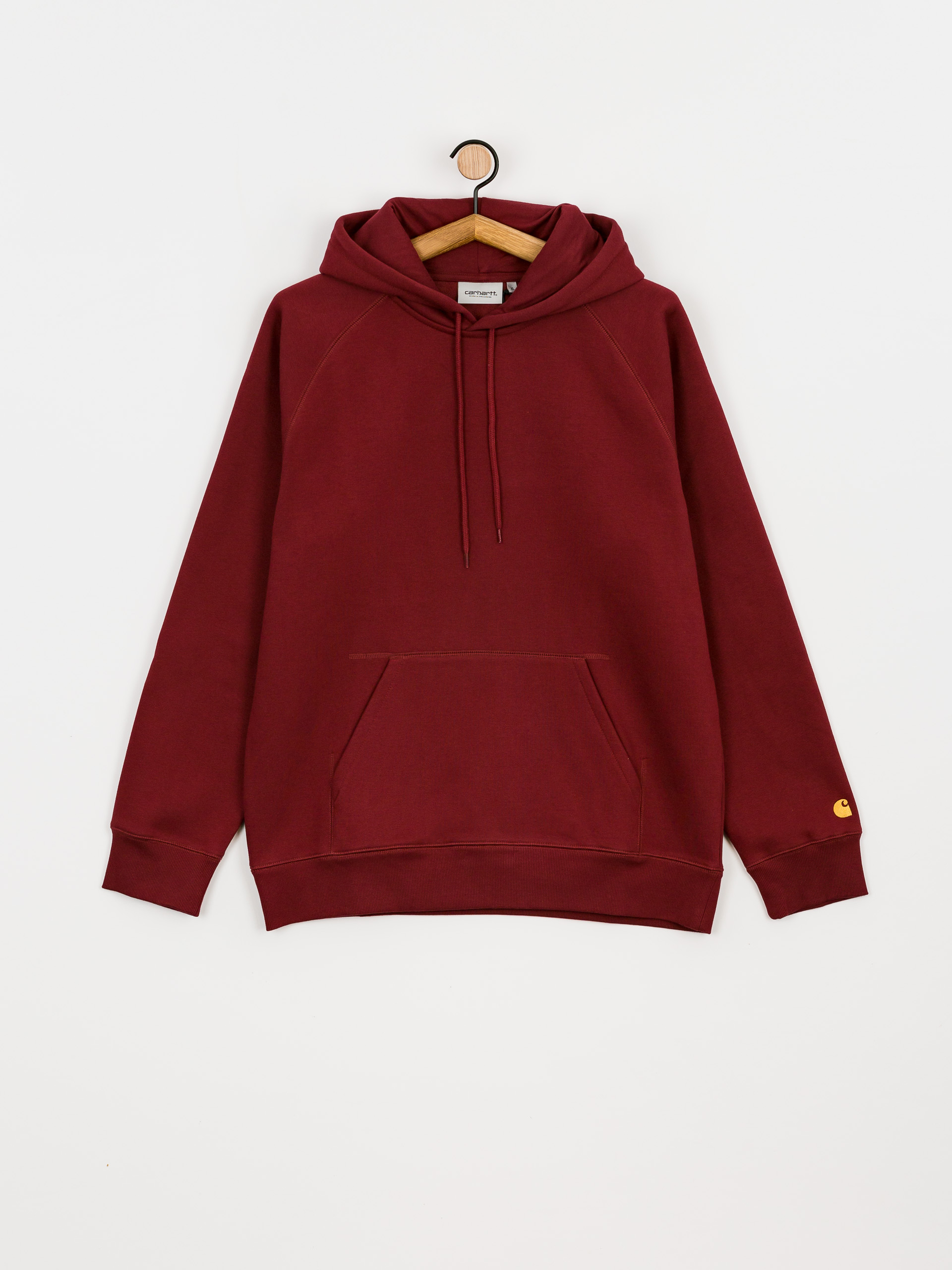 Bluza z kapturem Carhartt WIP Chase HD (corvina/gold)