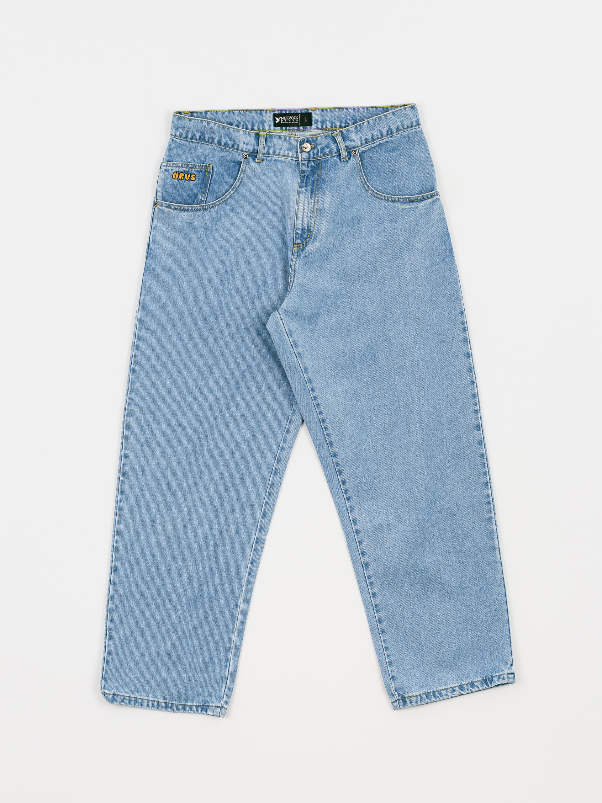 Spodnie Nervous Baggy (denim light blue)