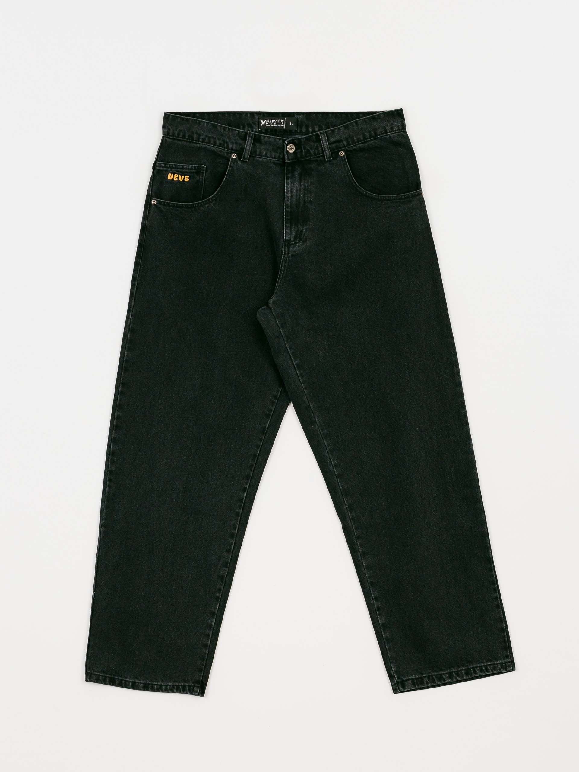 Spodnie Nervous Baggy (denim black)