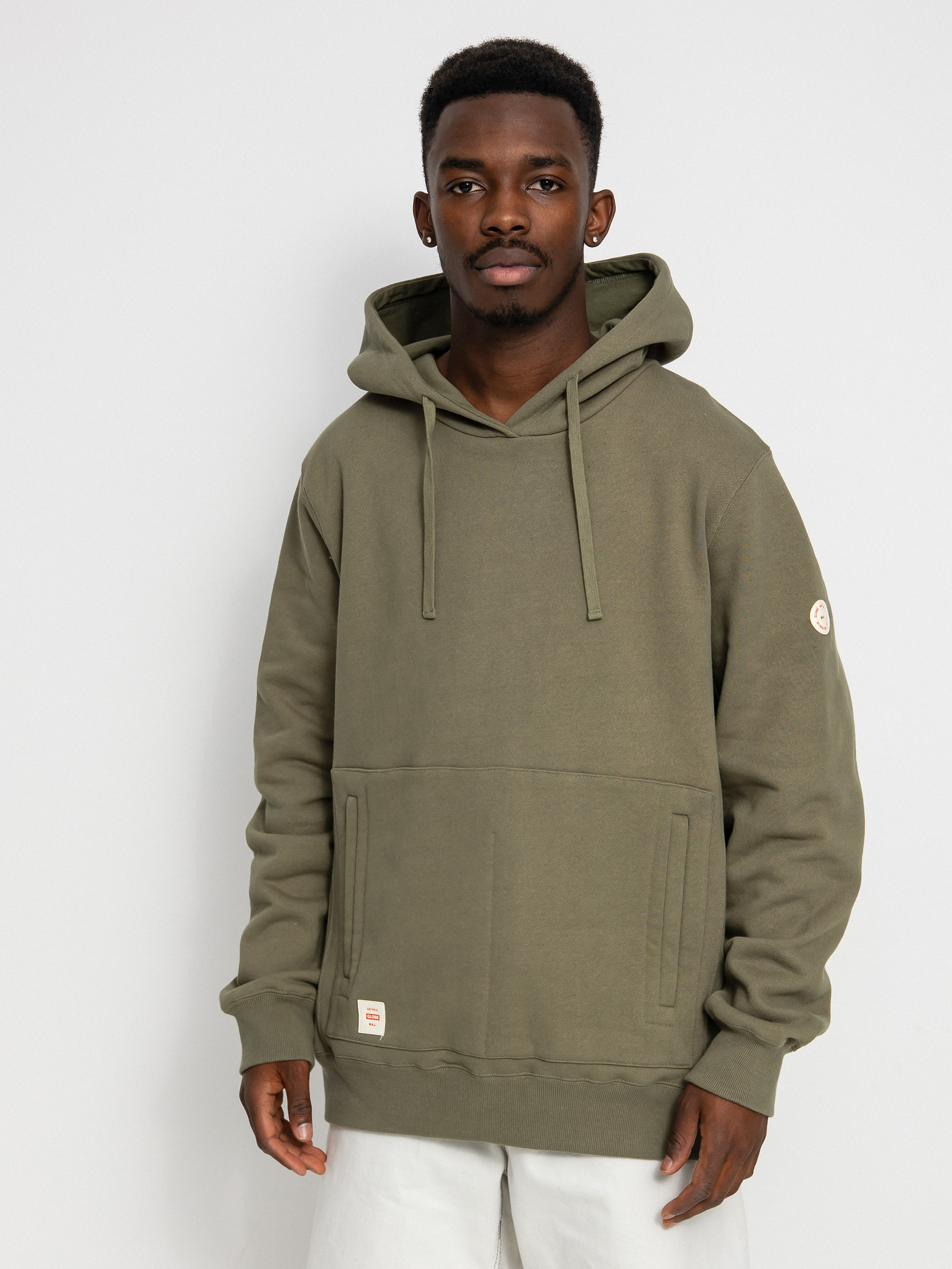 Bluza z kapturem Globe Burly HD (olive)
