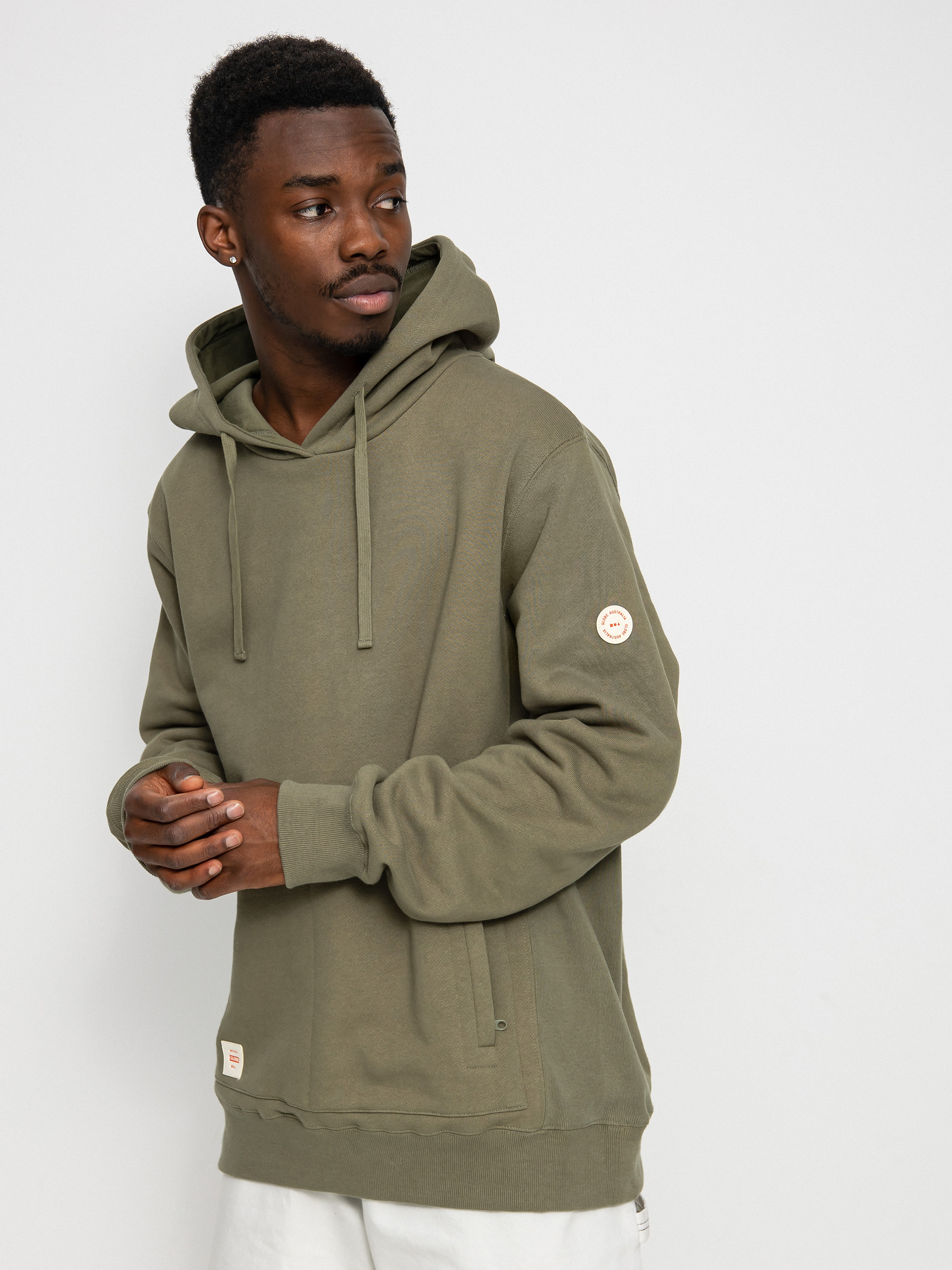 Bluza z kapturem Globe Burly HD (olive)