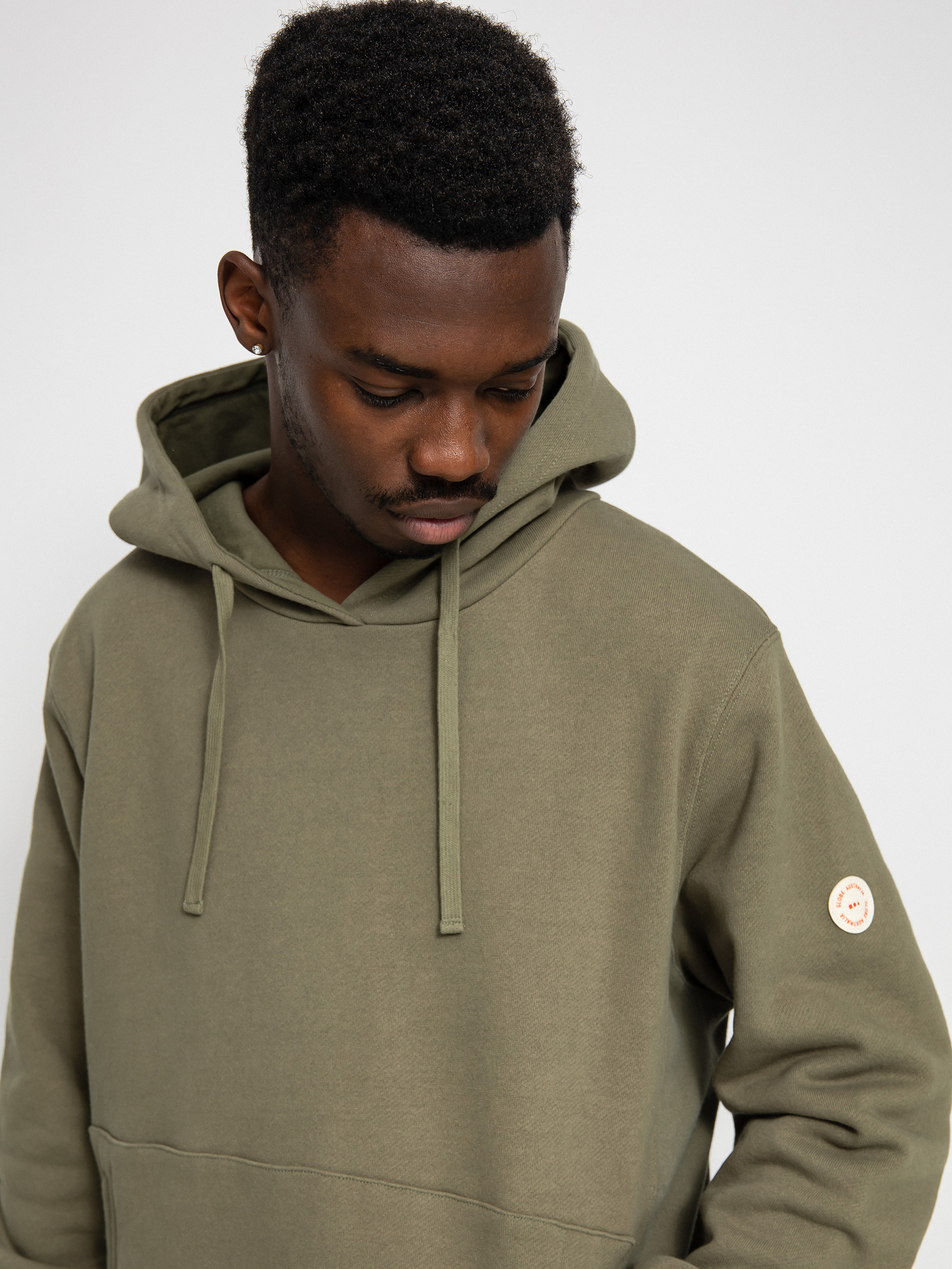 Bluza z kapturem Globe Burly HD (olive)