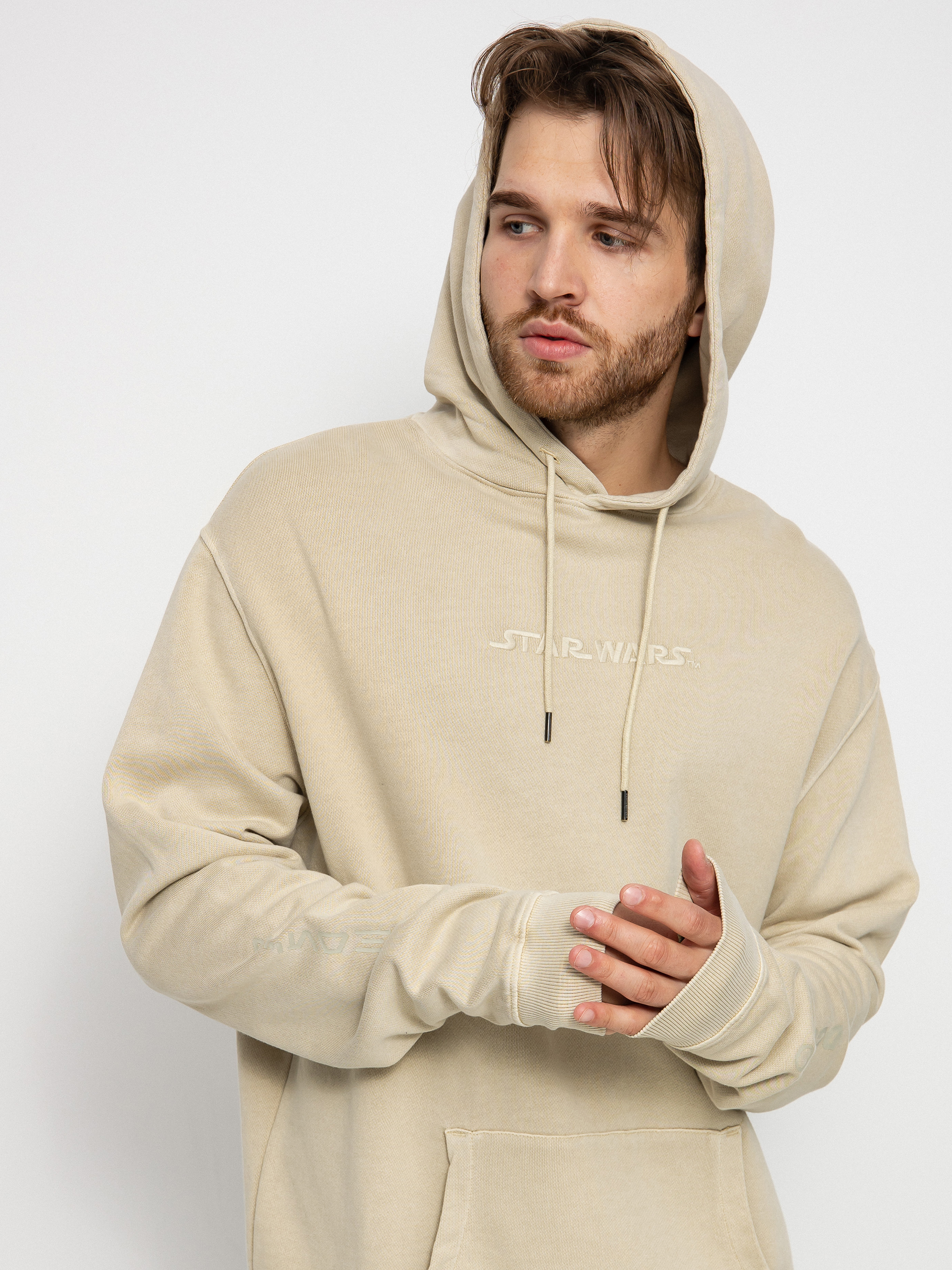 Bluza z kapturem DC X Star Wars Star Lightside HD (beige)