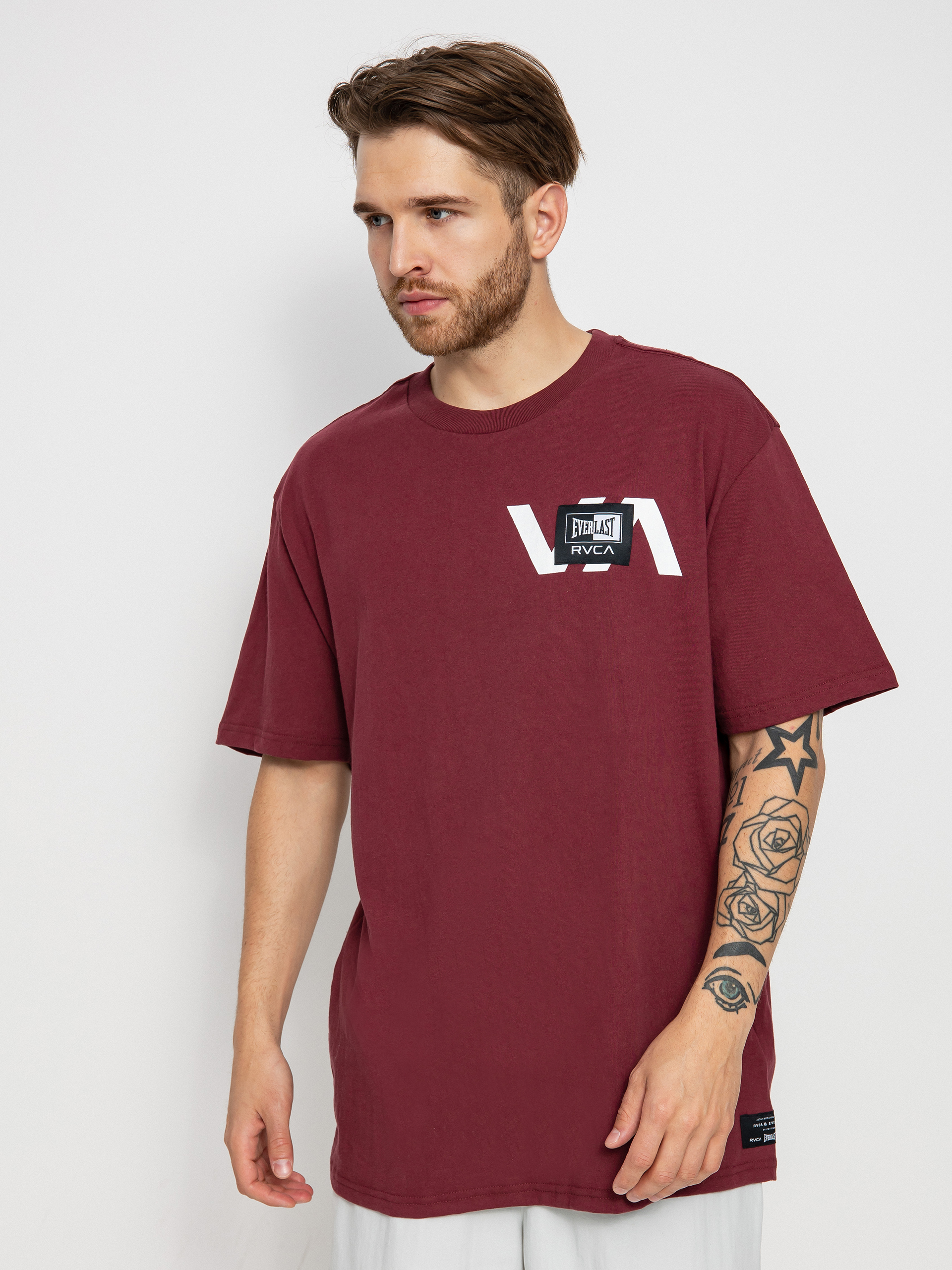 T-shirt RVCA Rvca Everlast Stack (tawny port)