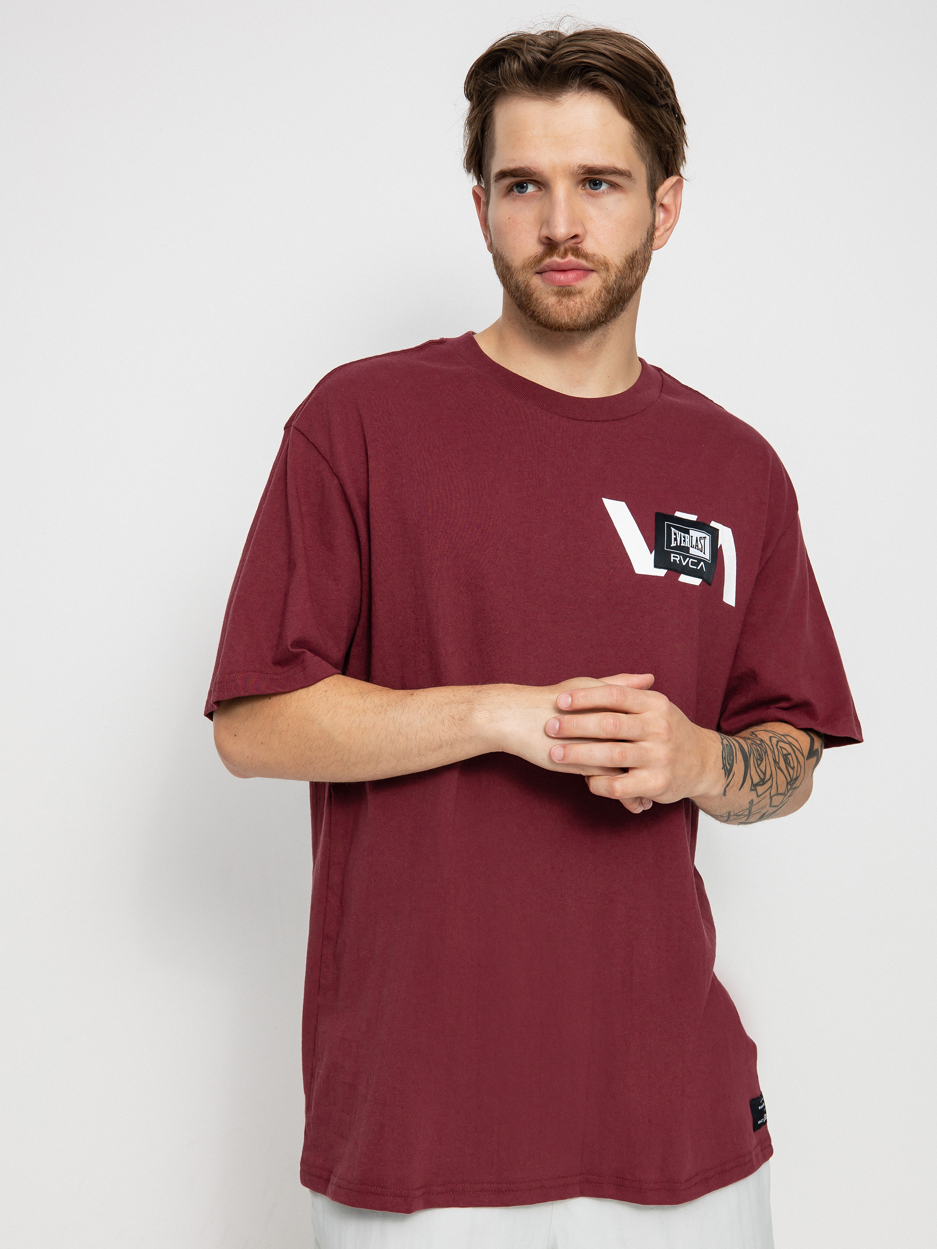 T-shirt RVCA Rvca Everlast Stack (tawny port)