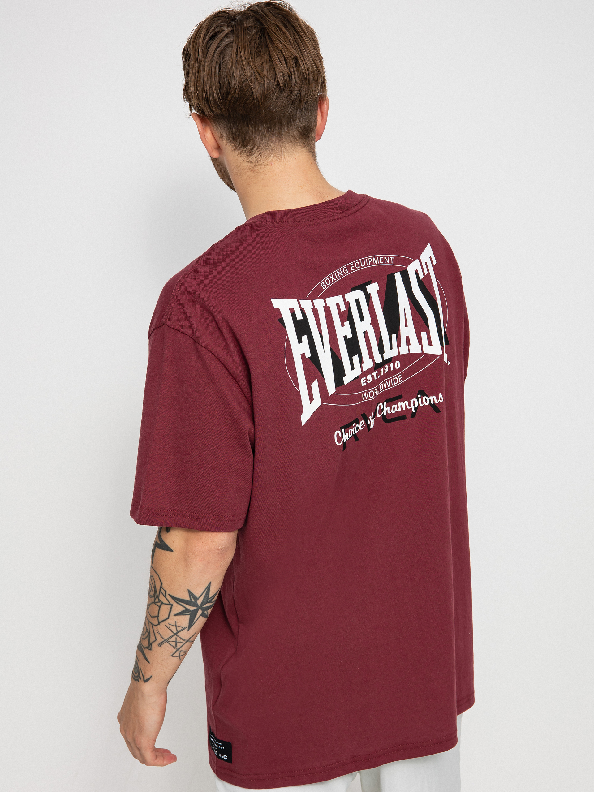 T-shirt RVCA Rvca Everlast Stack (tawny port)