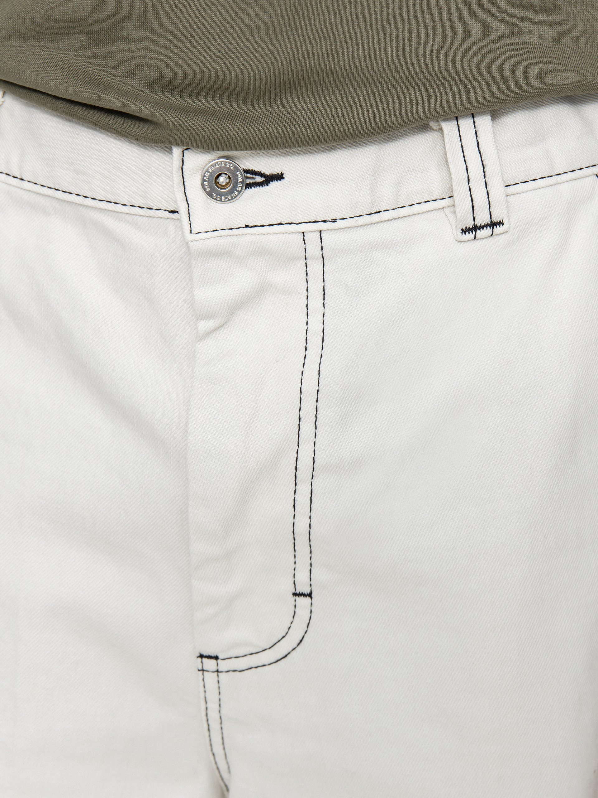 Szorty Polar Skate Big Boy Work (washed white)
