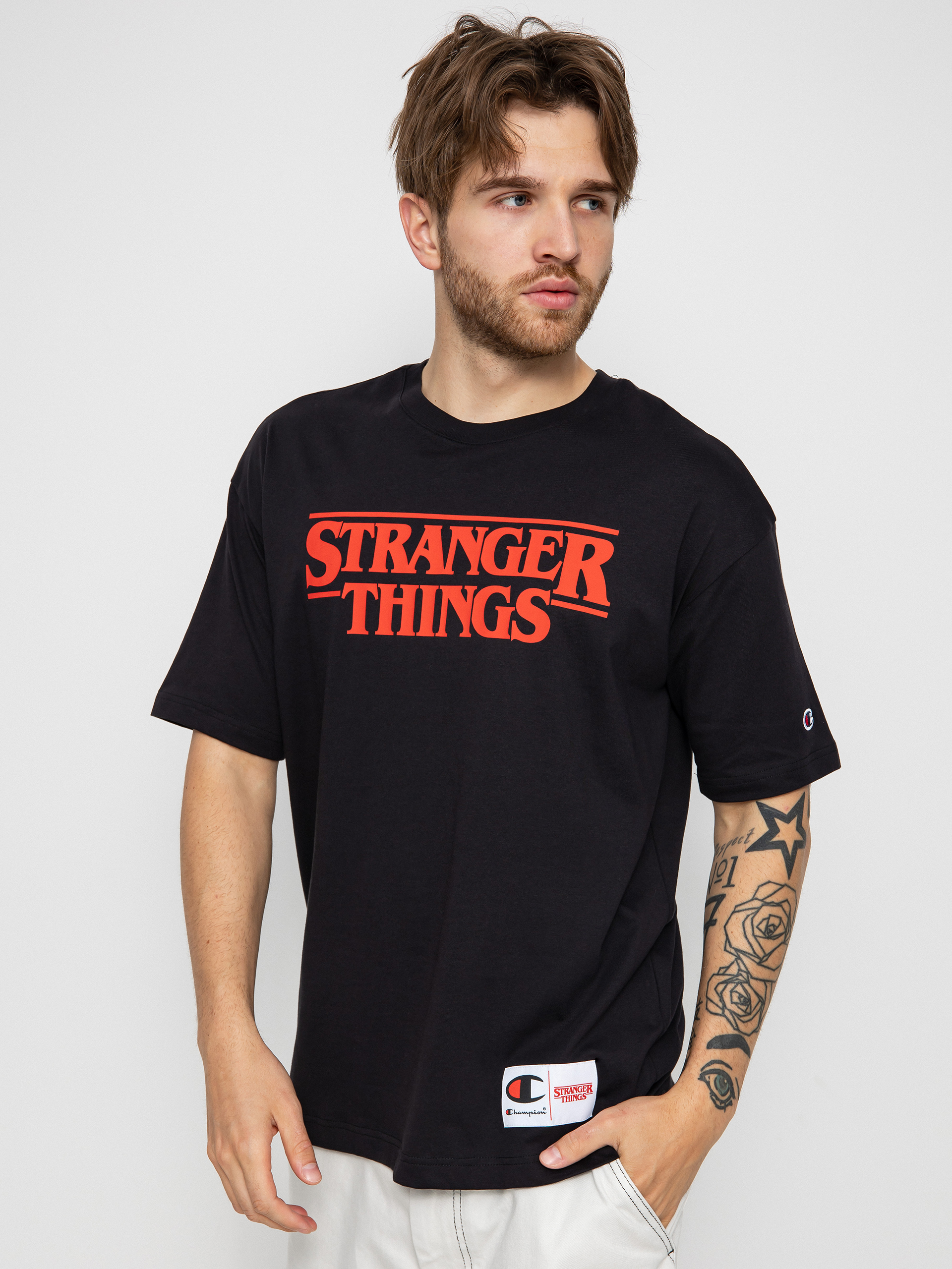 T-shirt Champion X Stranger Things Crewneck T-Shirt 217791 (nbk)