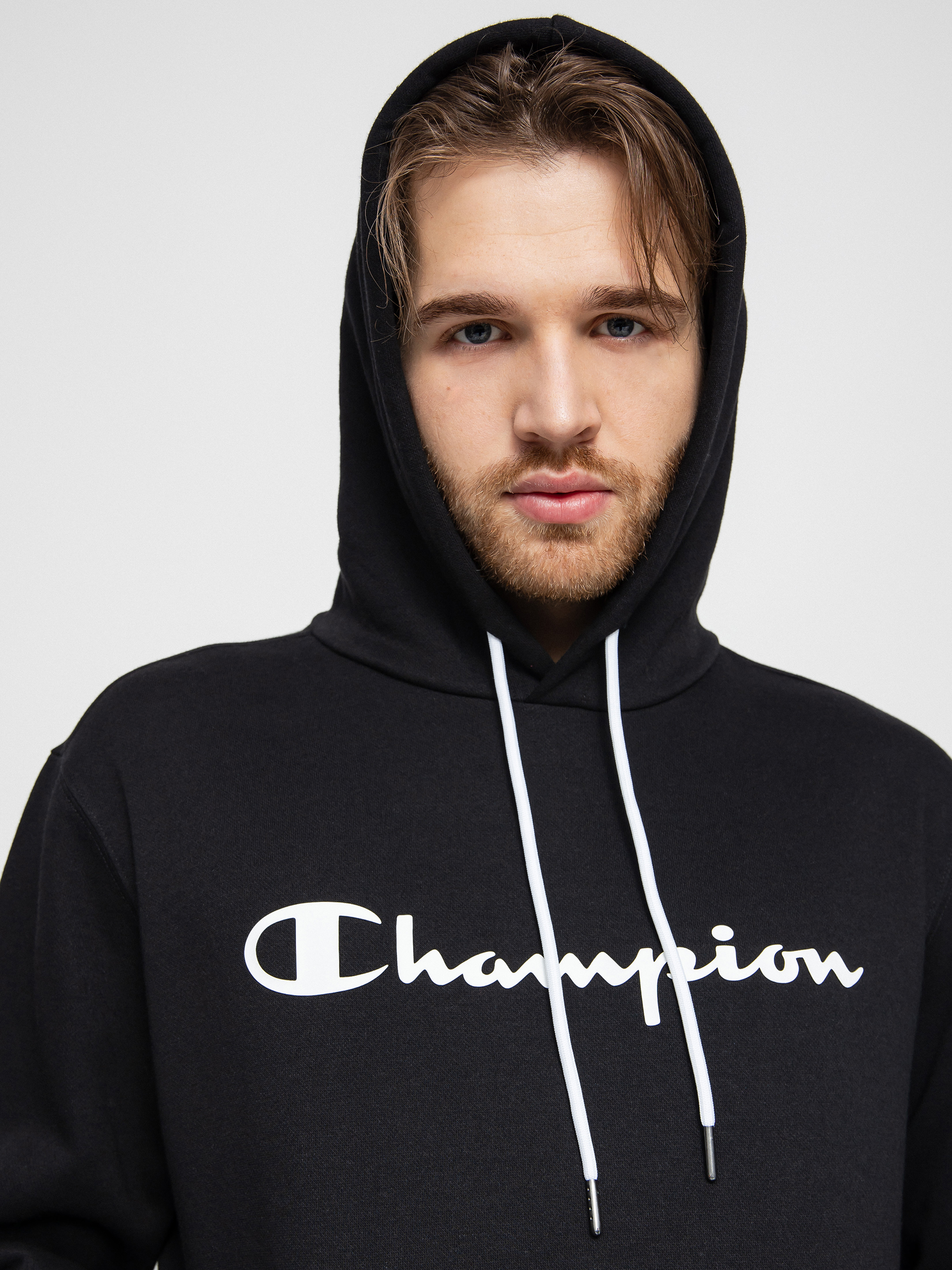 Bluza z kapturem Champion Legacy Hooded Sweatshirt 218282 HD (nbk)